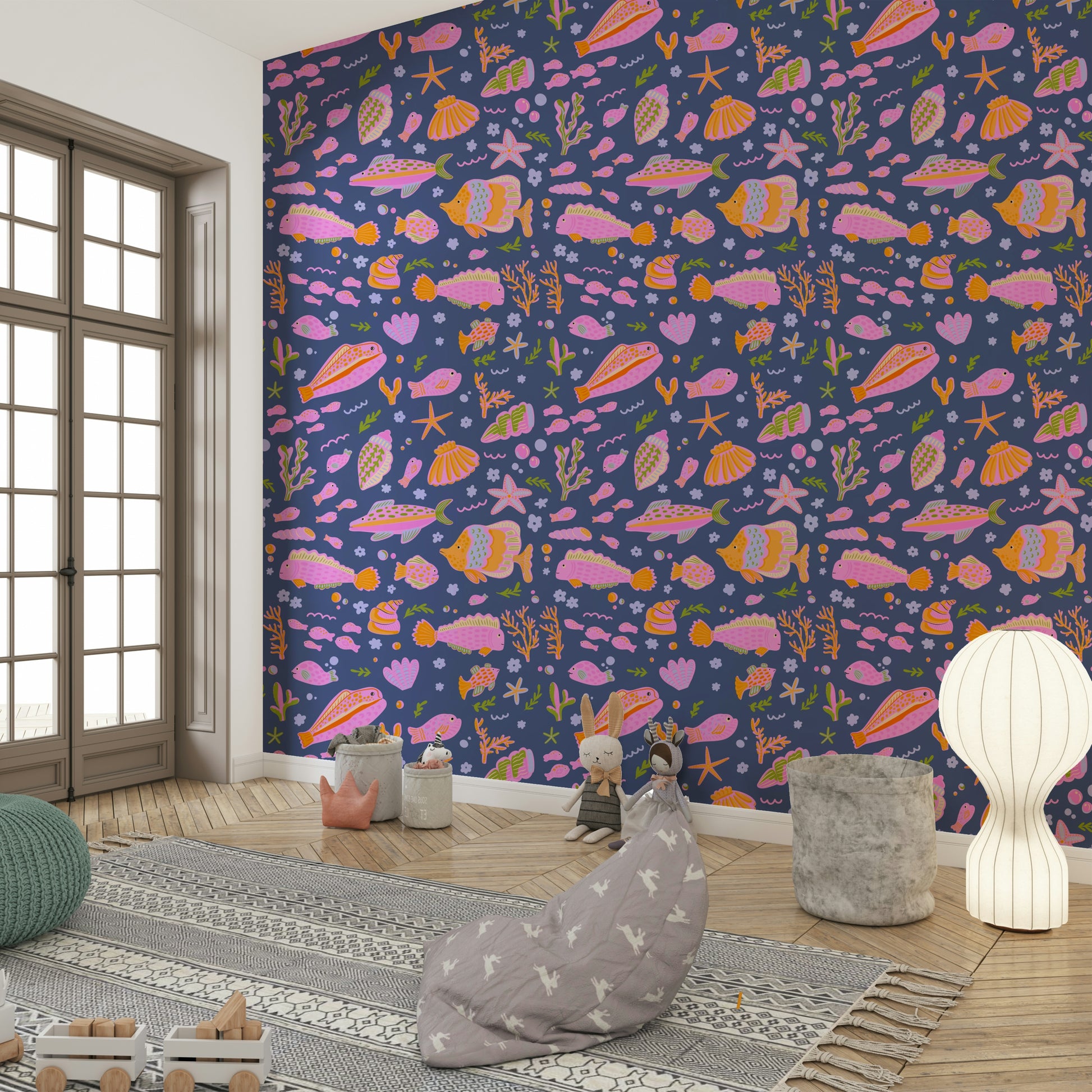 The feeling is one of fresh elegance.

