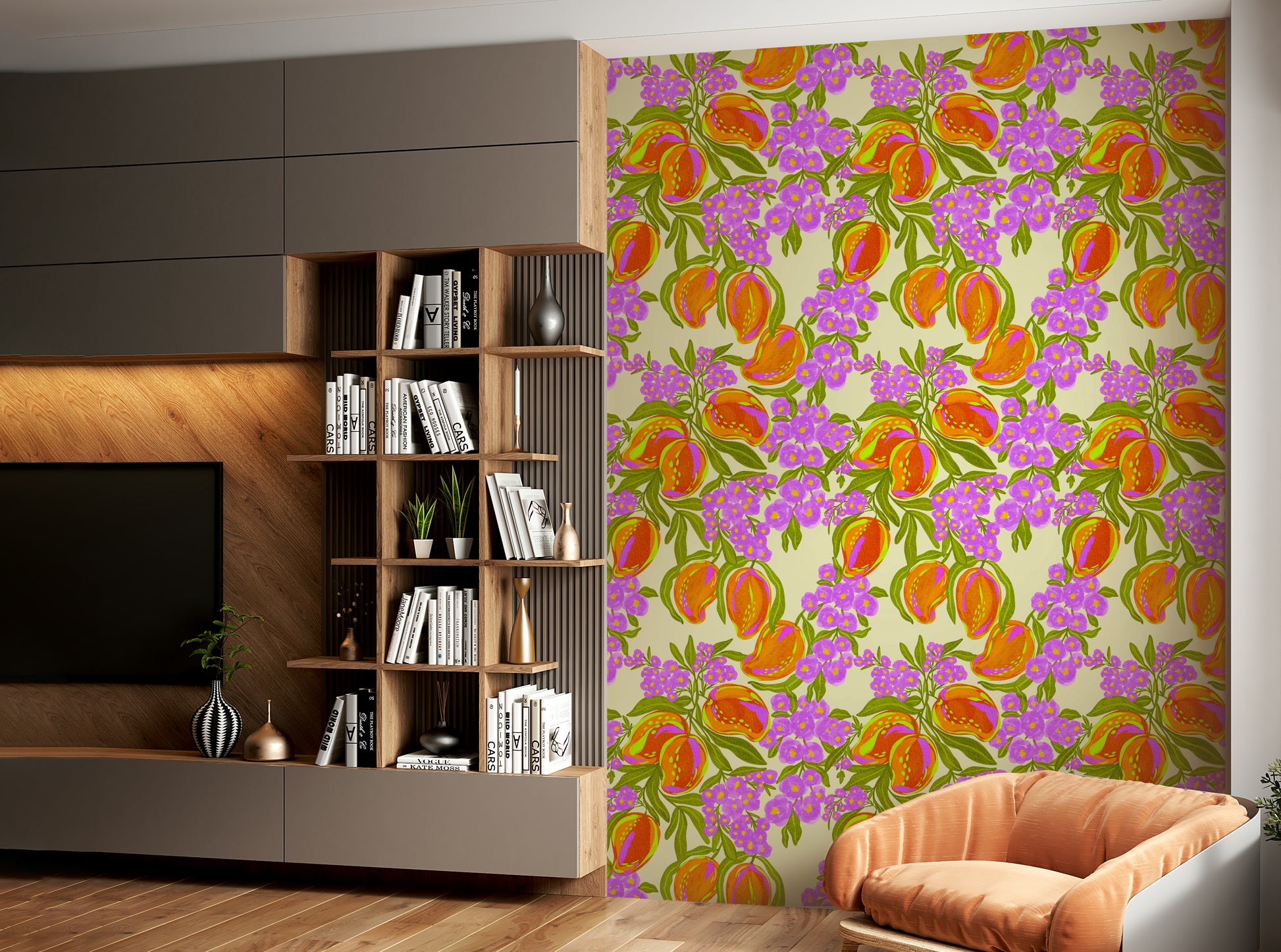 The mood is peaceful and serene.

