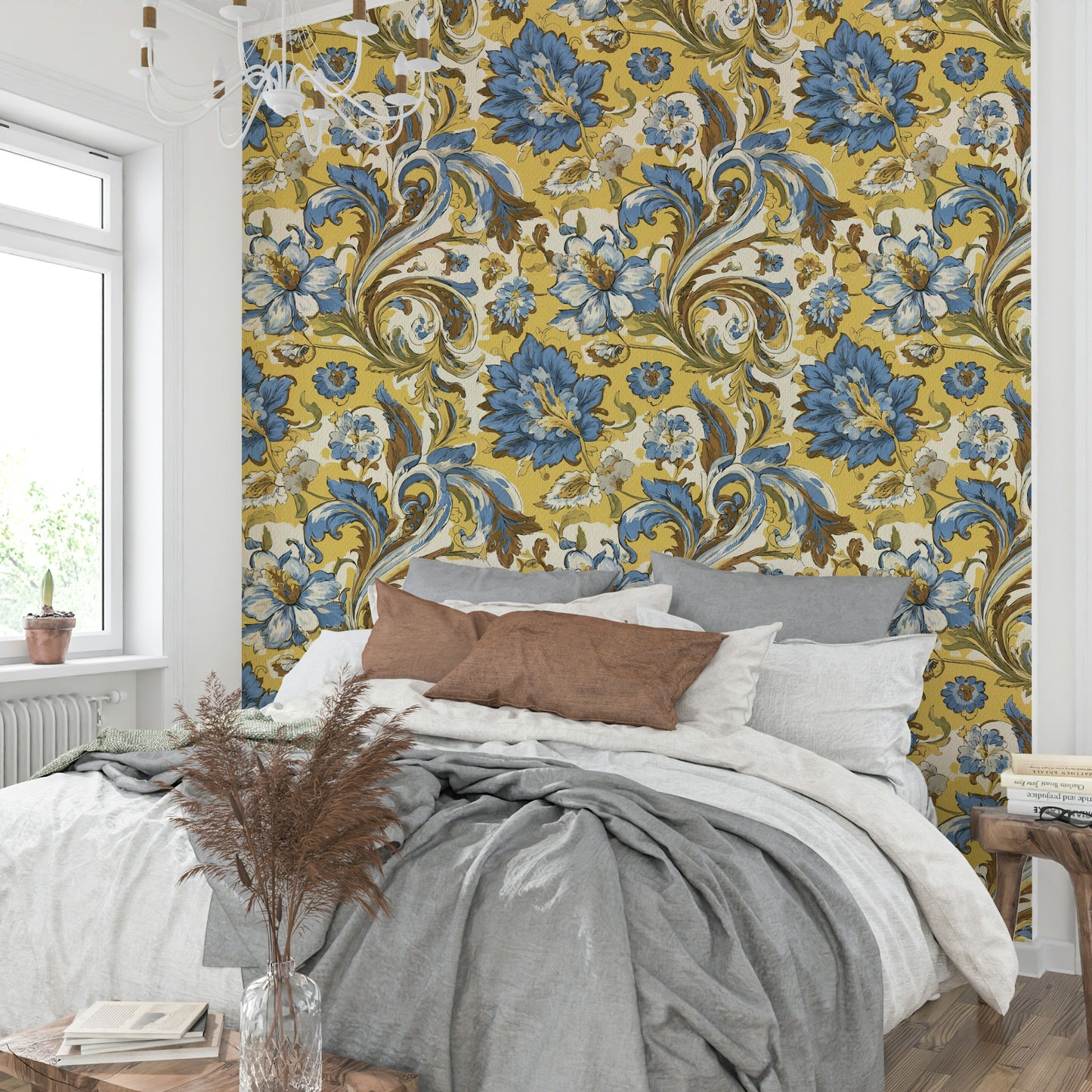 The composition is a repeating pattern.

