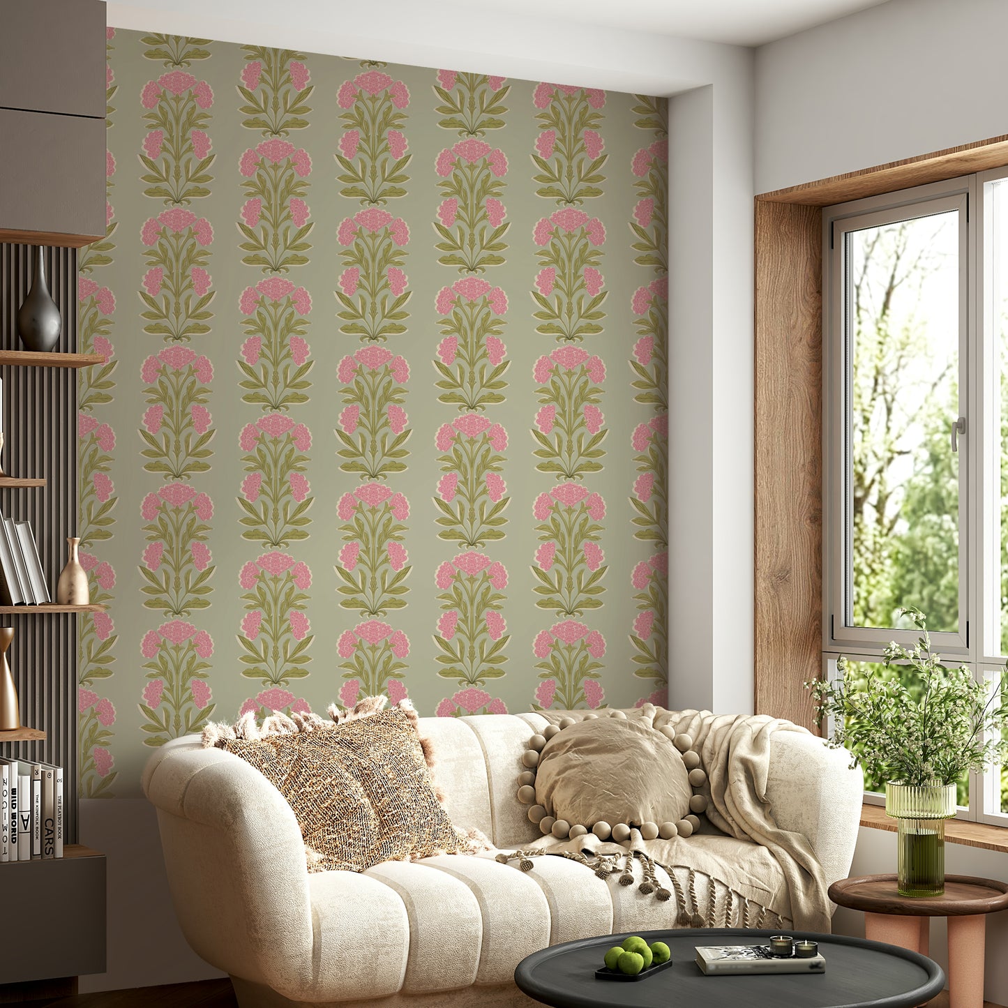 The composition is dynamic and flowing.

