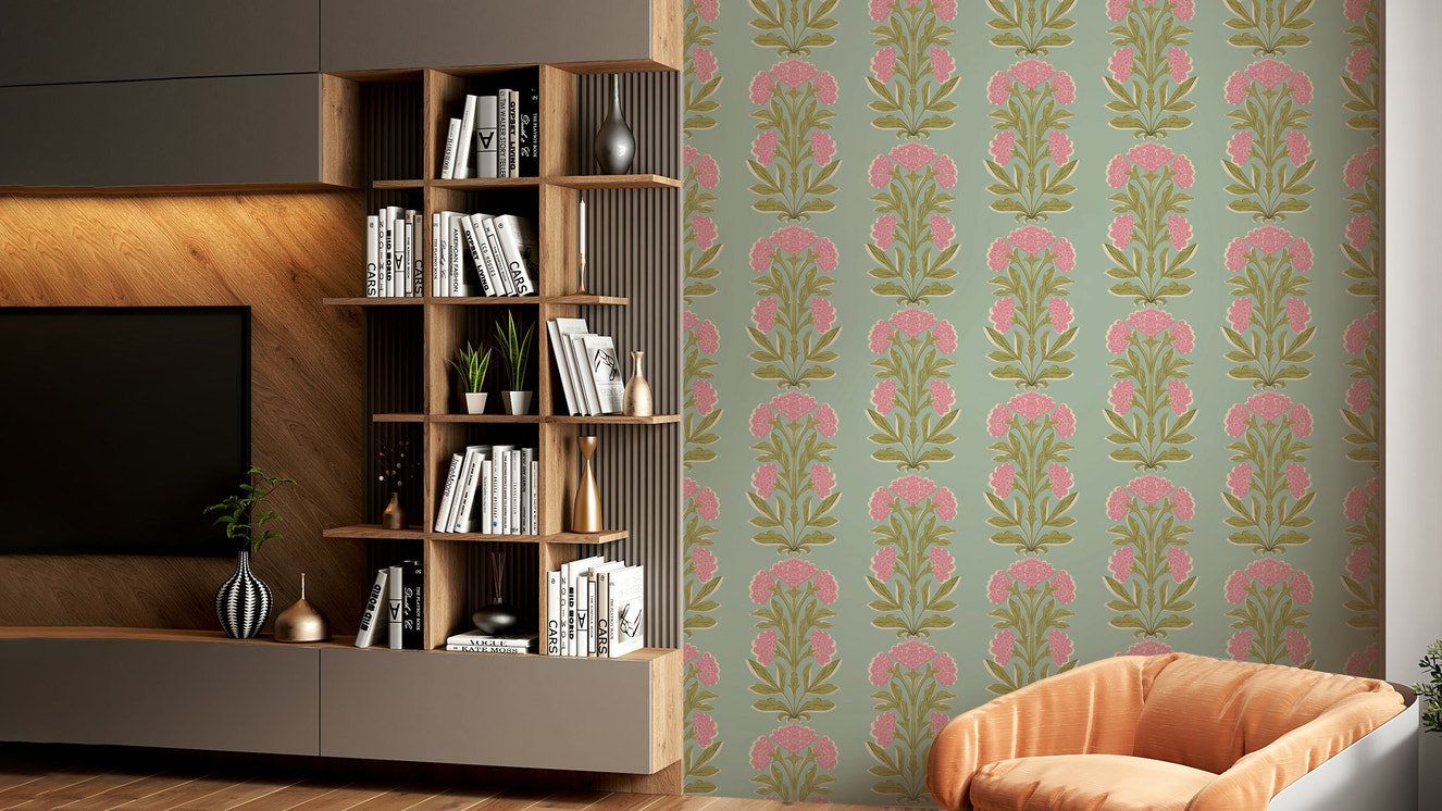 The mood is peaceful and serene.

