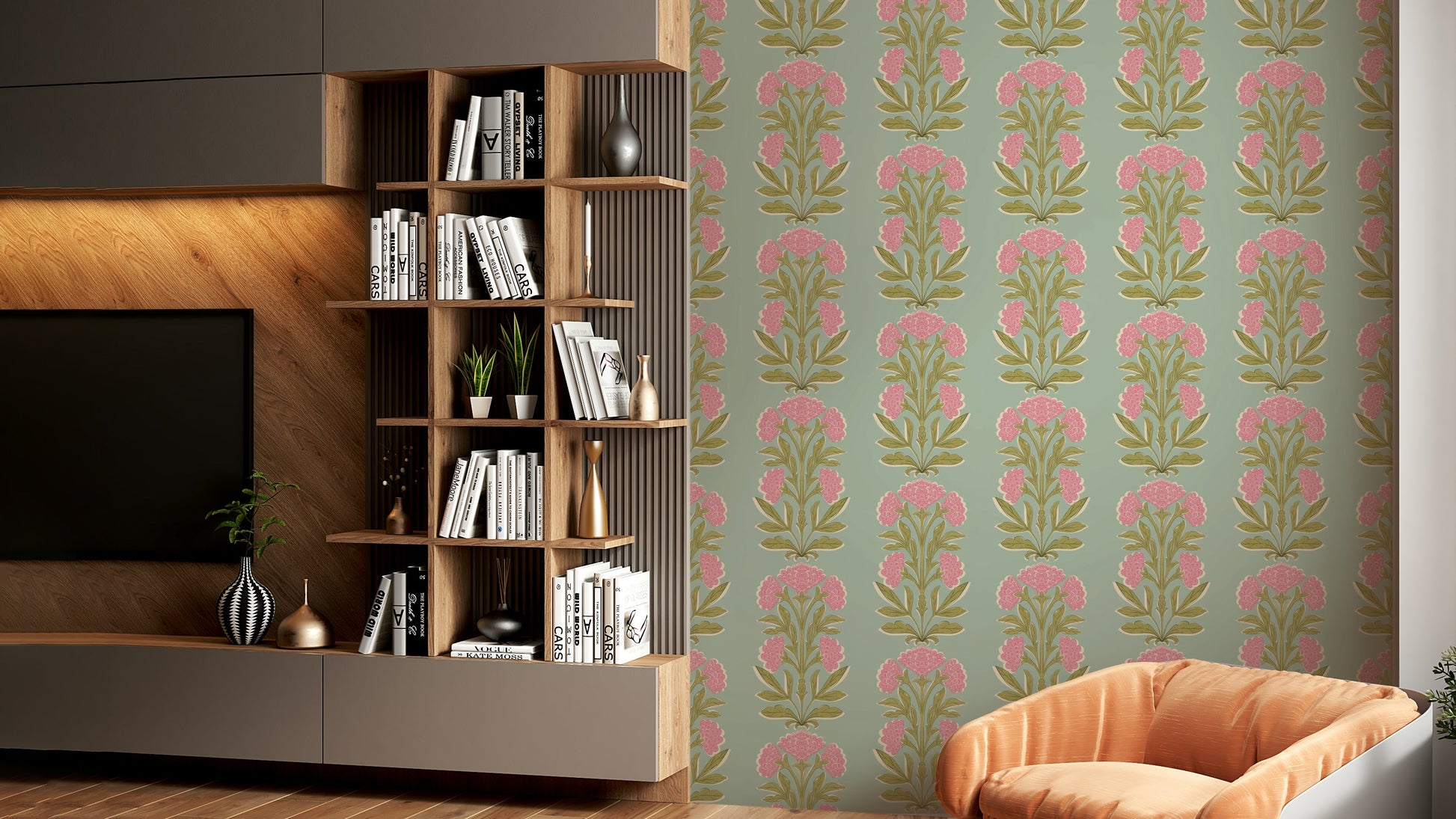 The mood is peaceful and serene.

