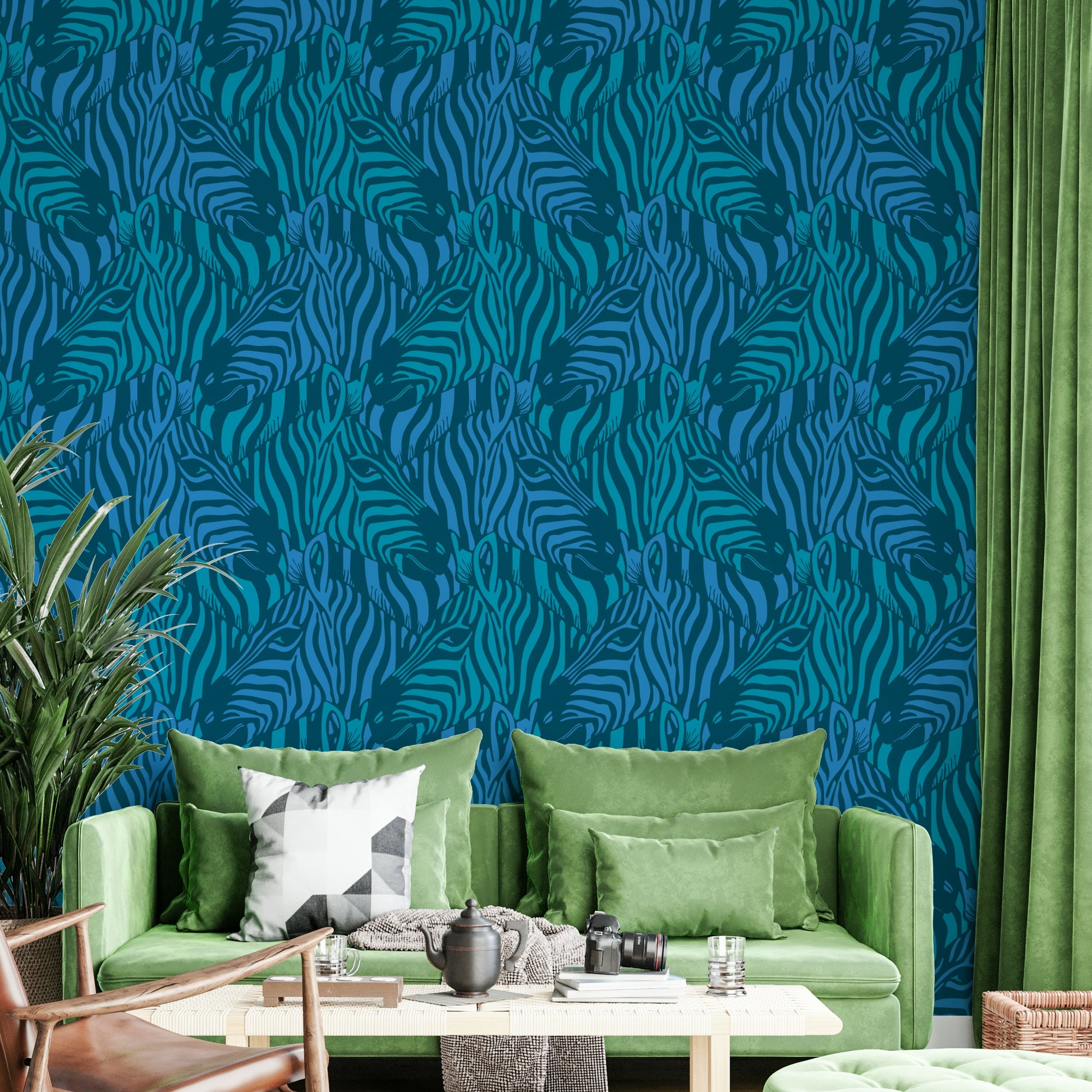 The mood is peaceful and serene.

