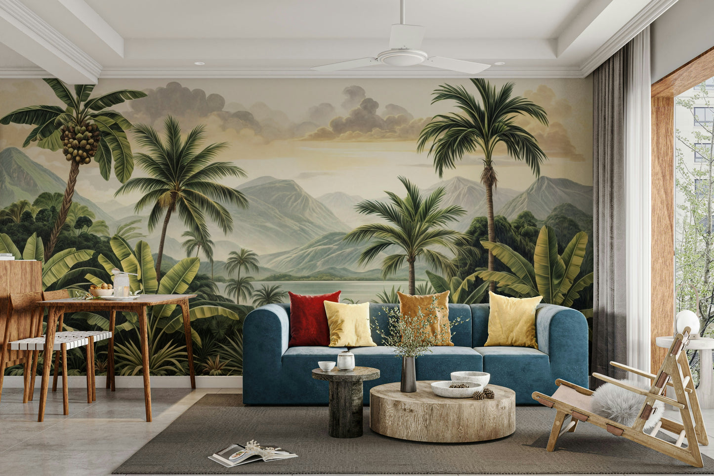 The style is artistic and natural.

