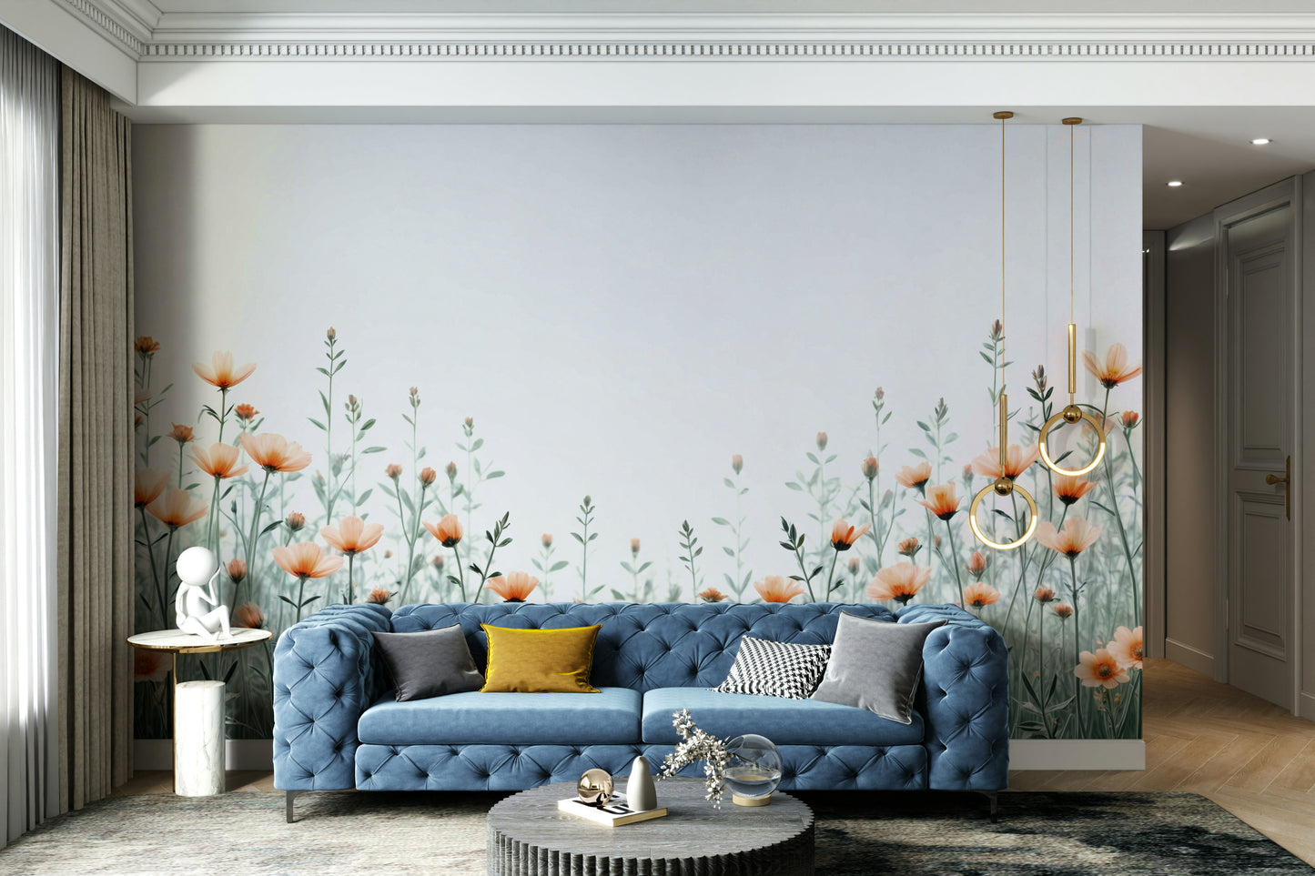 The style is artistic and modern.

