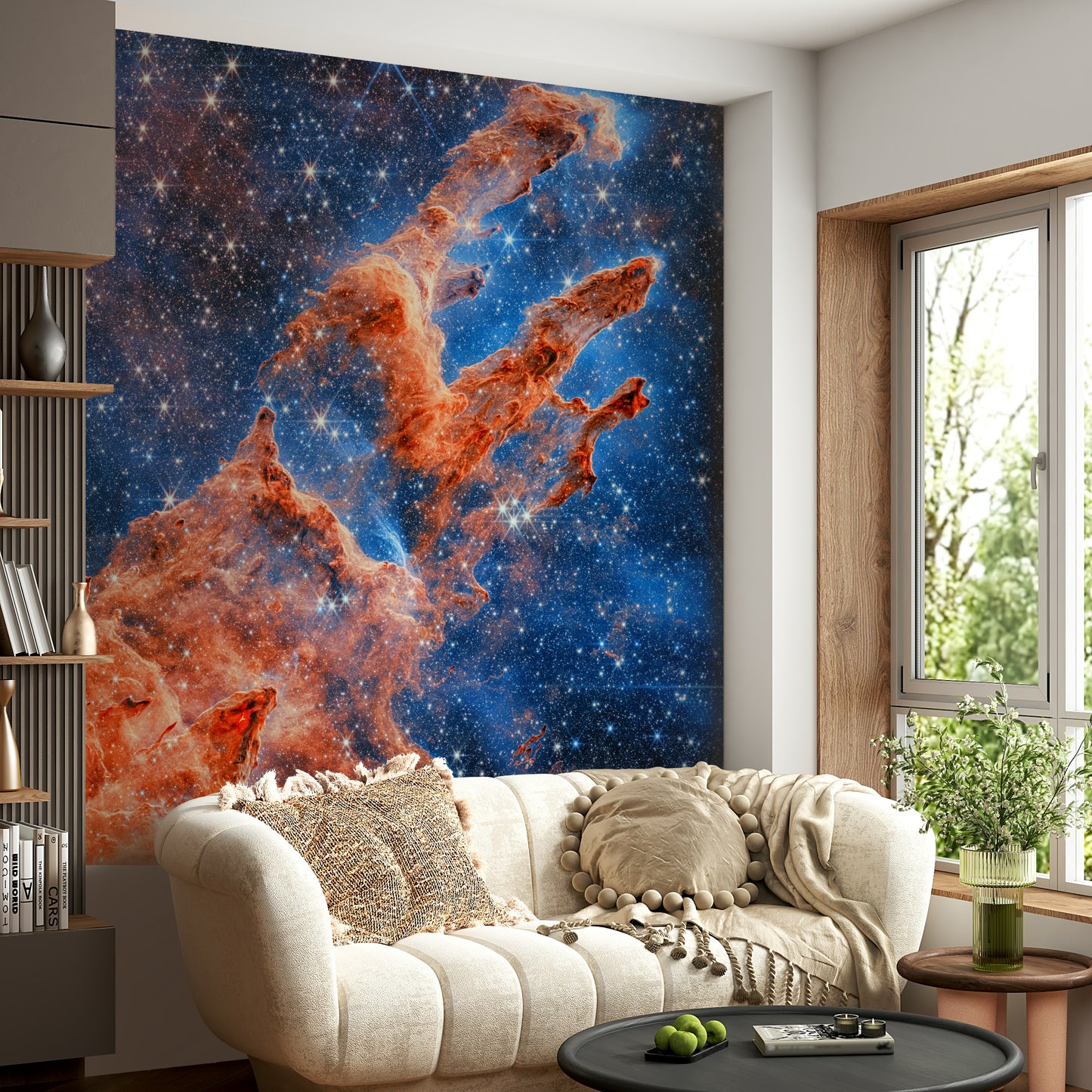 The mood is peaceful and serene.

