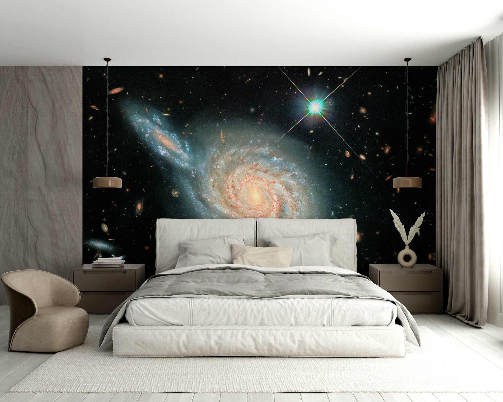 The image has a soft, painted look.

