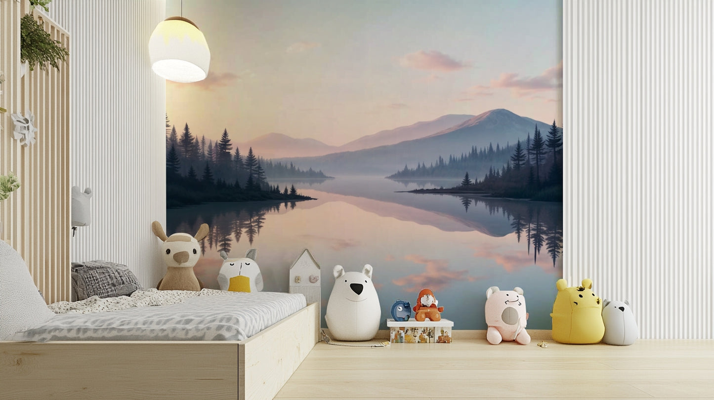 The design gives a feeling of quiet, natural beauty.

