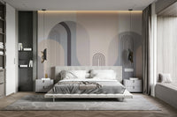 The curved shapes are a central focus of the image.

