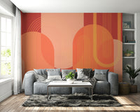 The arched shapes are a central focus of the image.

