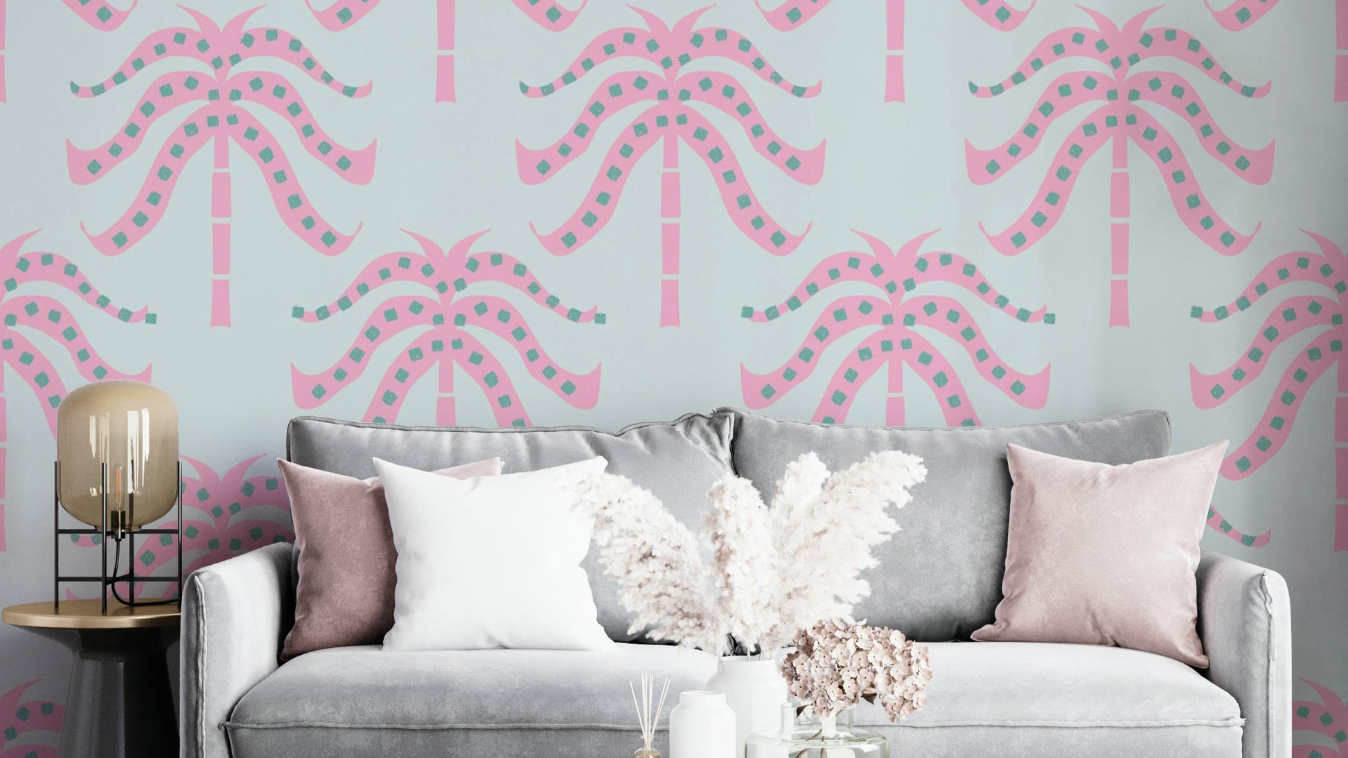 The feeling is one of fresh elegance.

