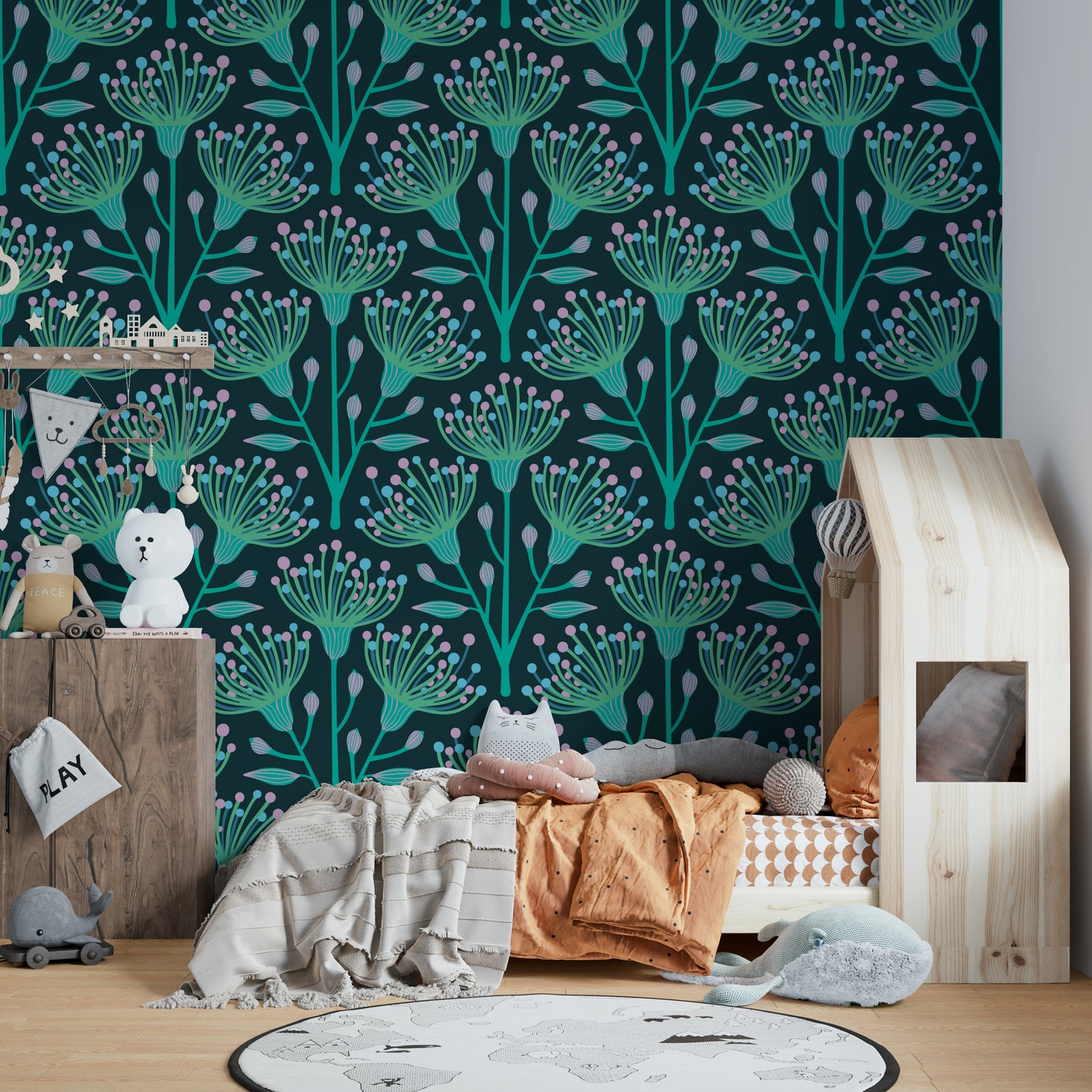 The image has a soft, painted look.

