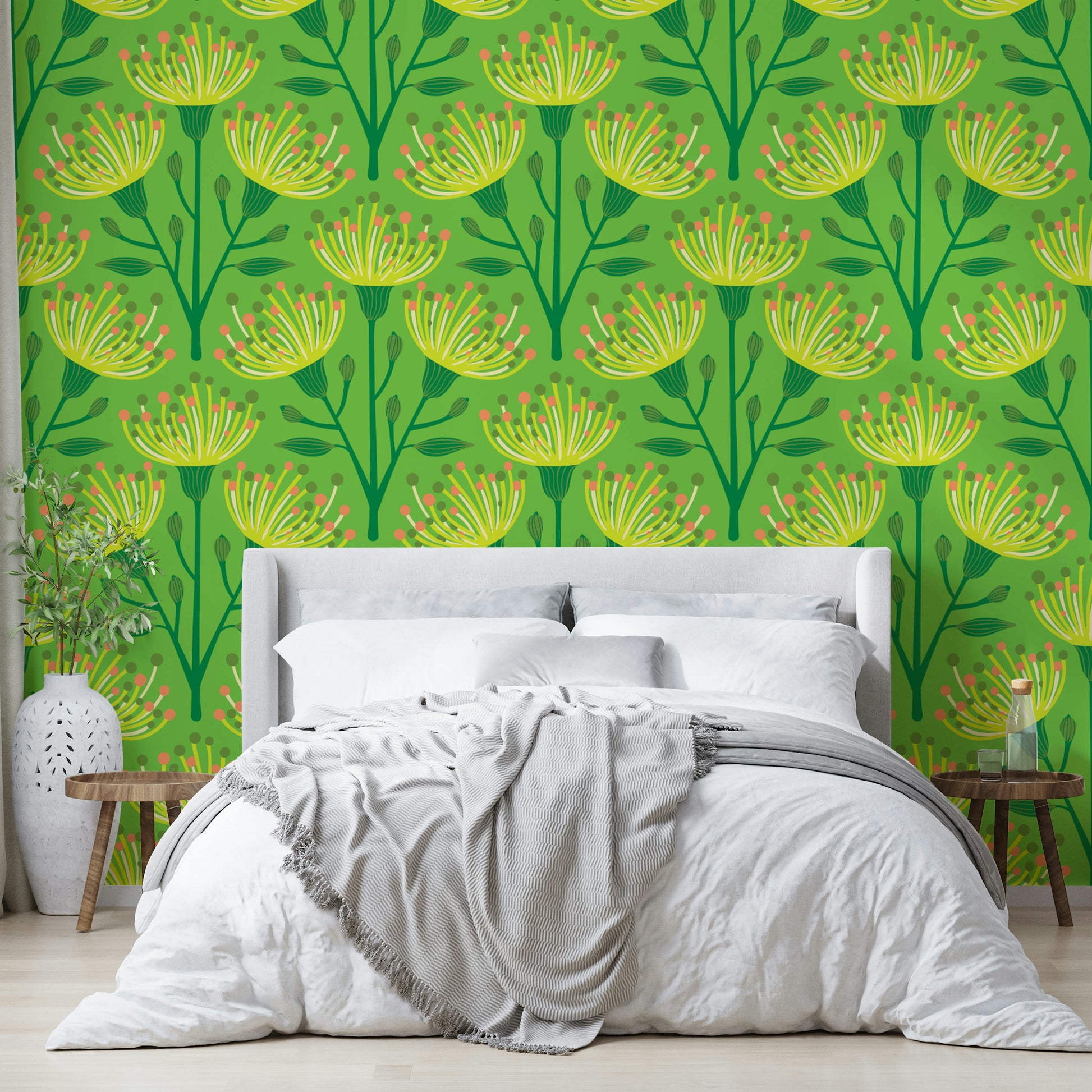 The mood is peaceful and serene.

