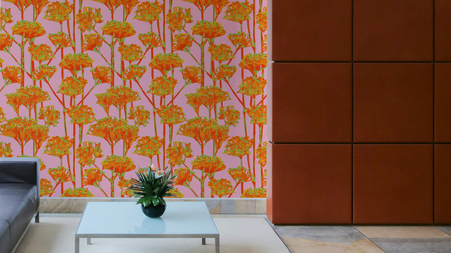 The feeling is one of fresh elegance.

