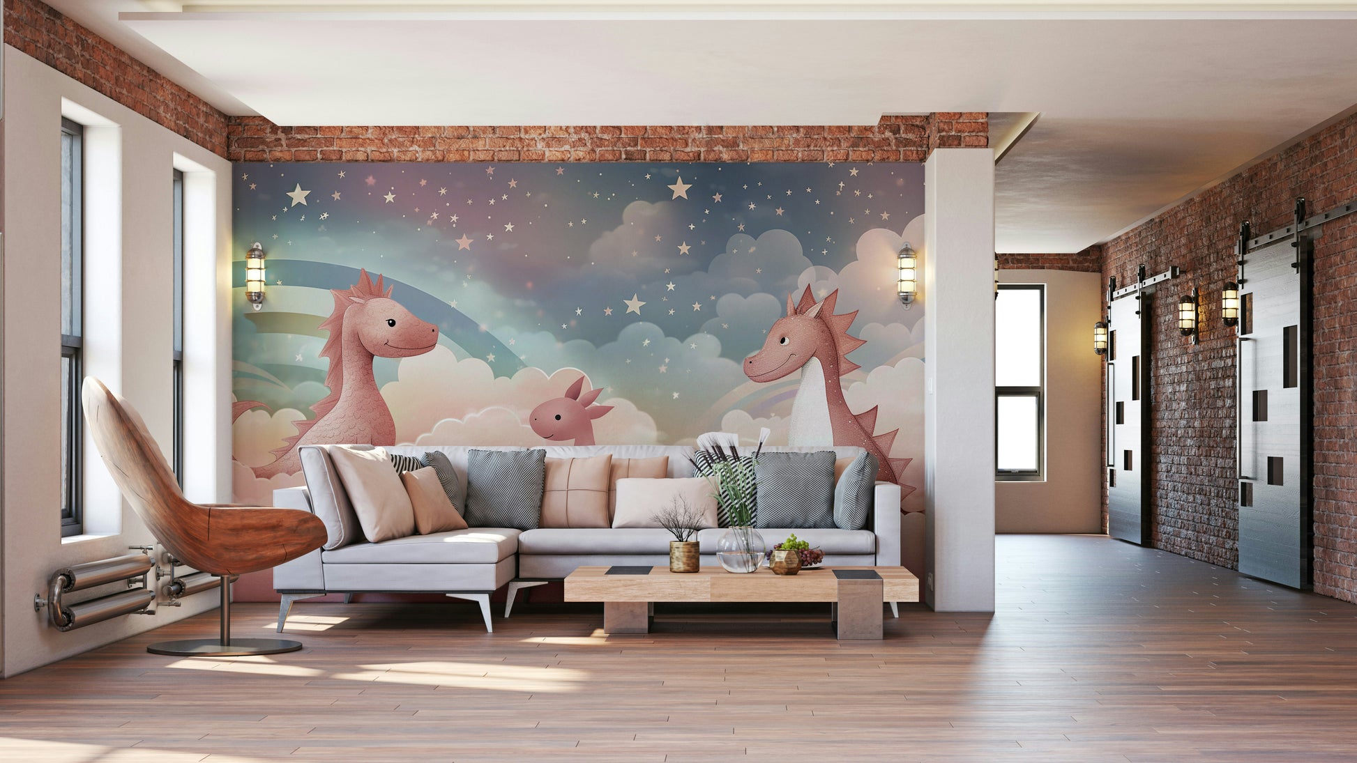 The mood is peaceful and serene.

