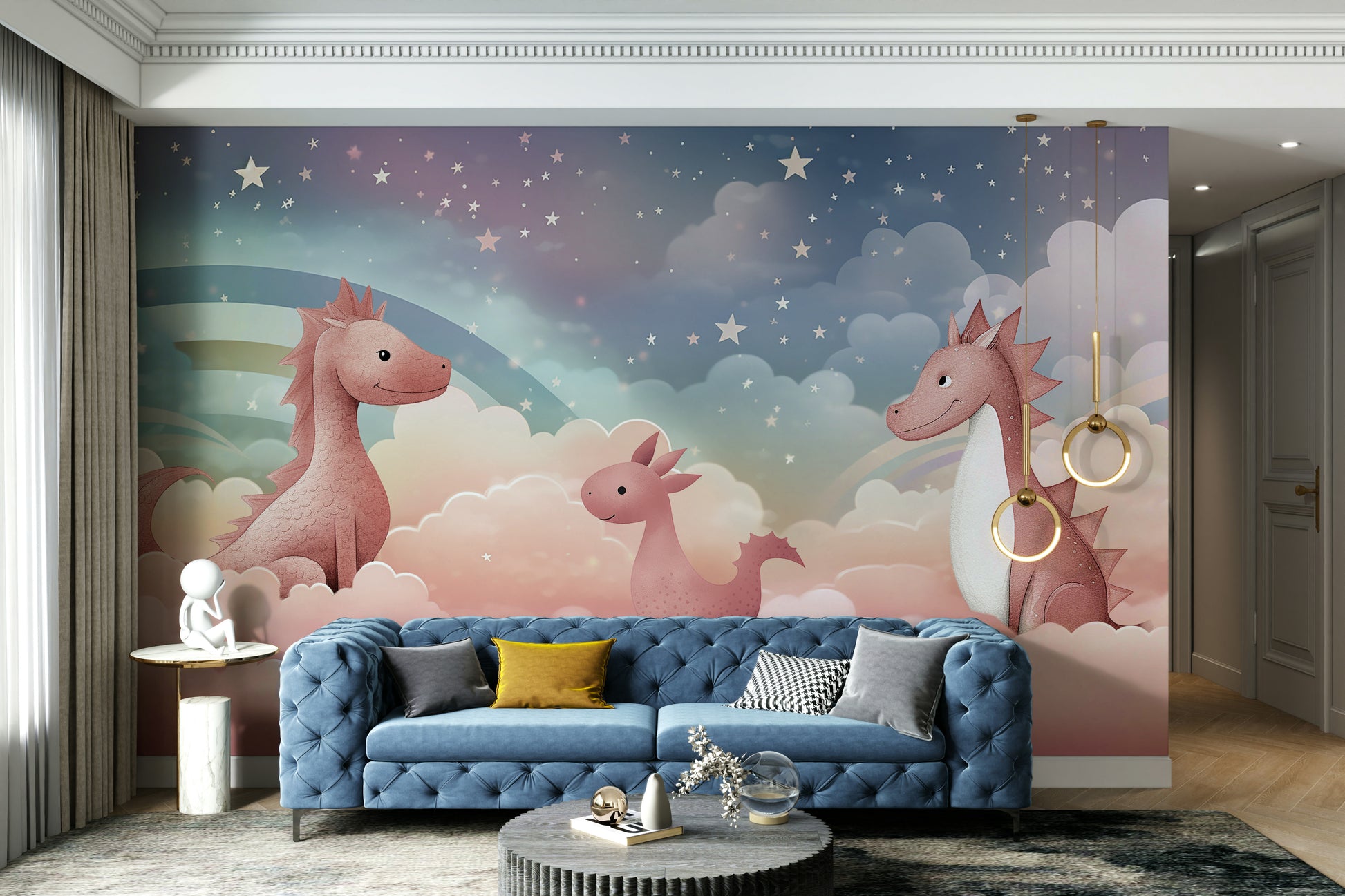 The style is artistic and natural.

