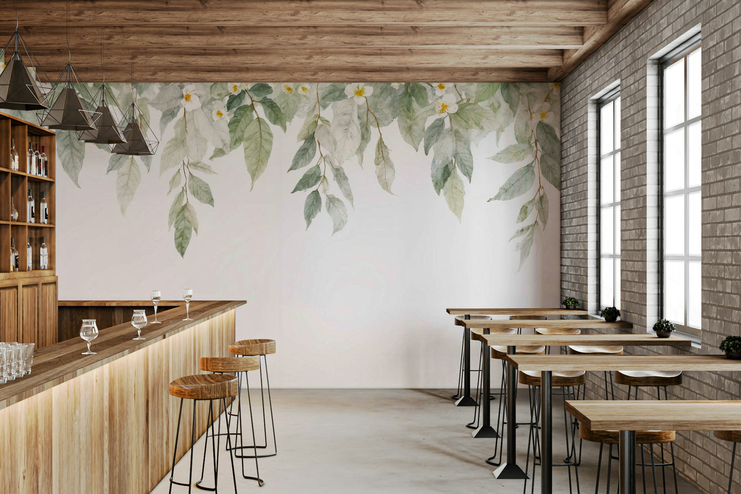 The style is artistic and natural.

