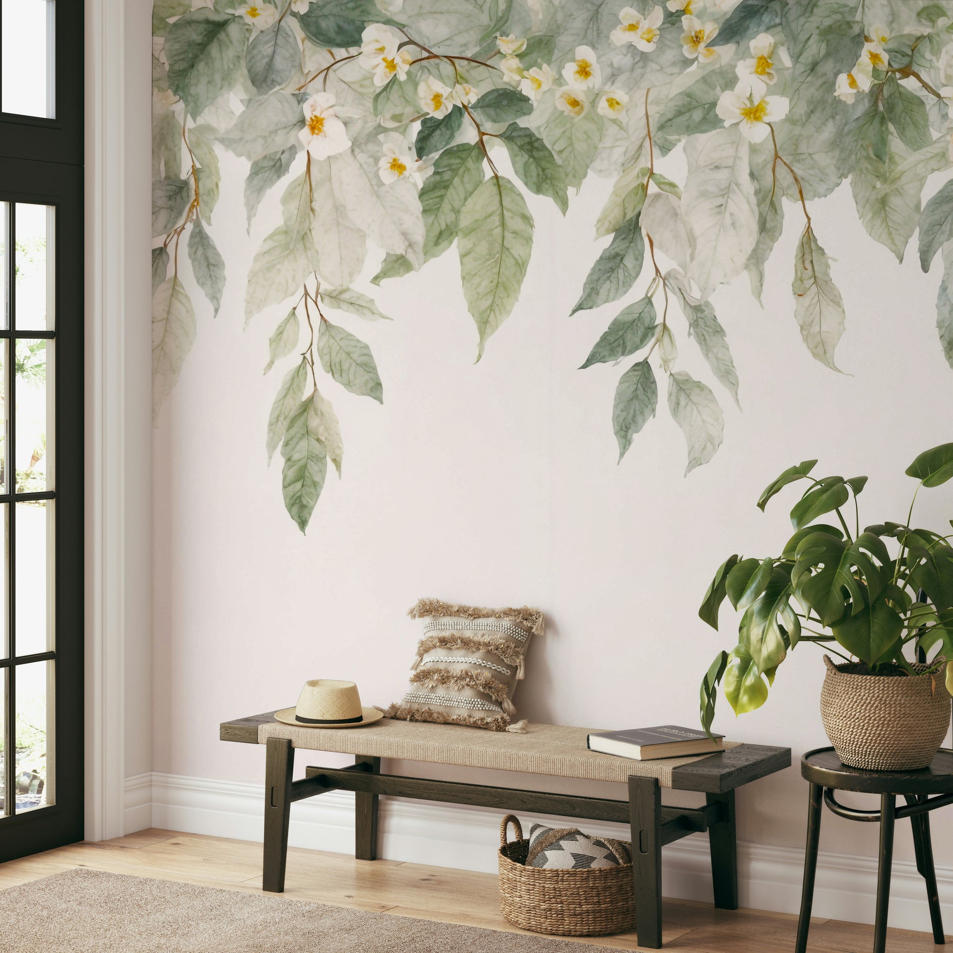 The feeling is one of fresh elegance.

