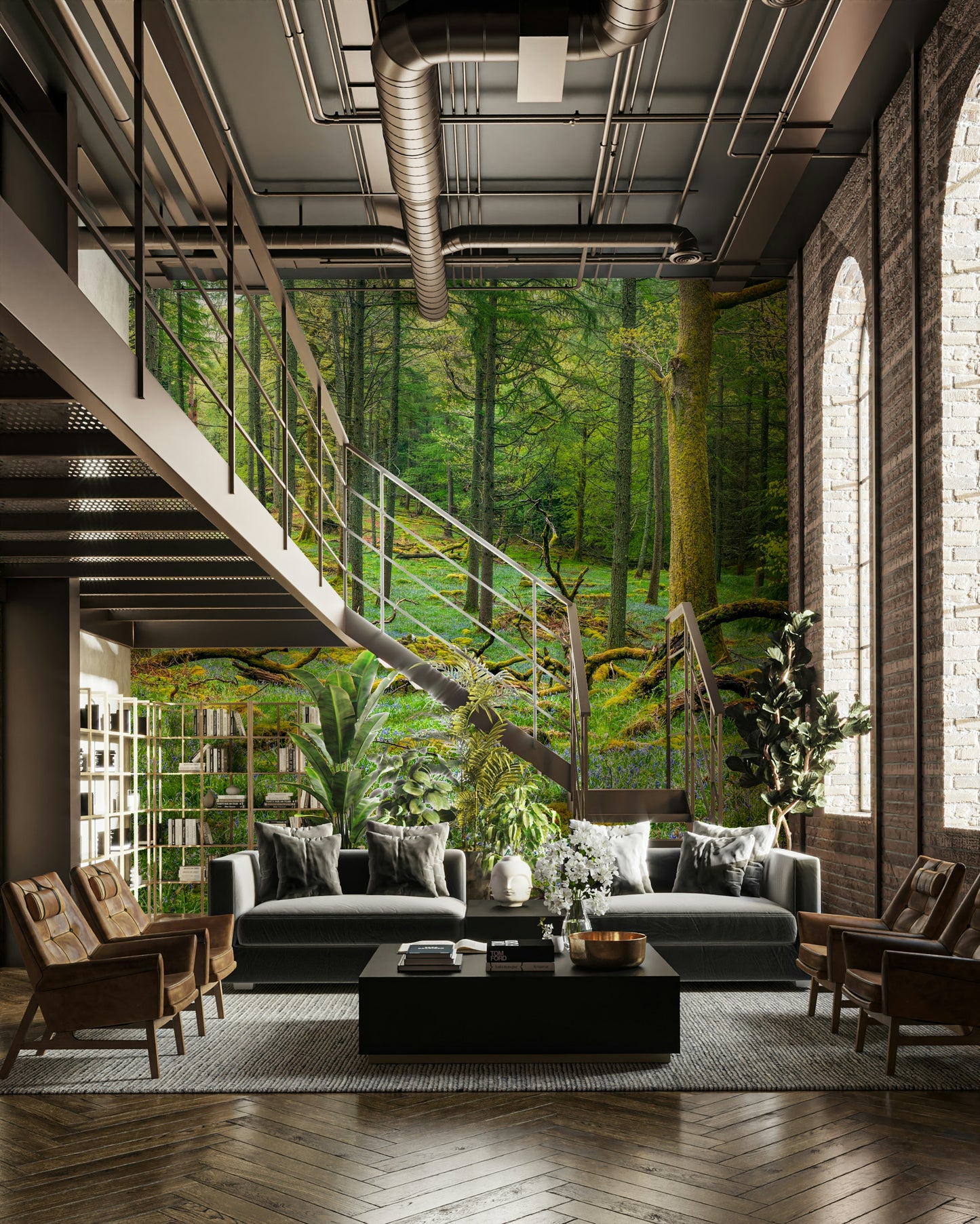 The trees have a detailed, realistic look.

