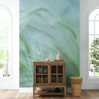 The room's lighting highlights the peaceful feel of the scene.

