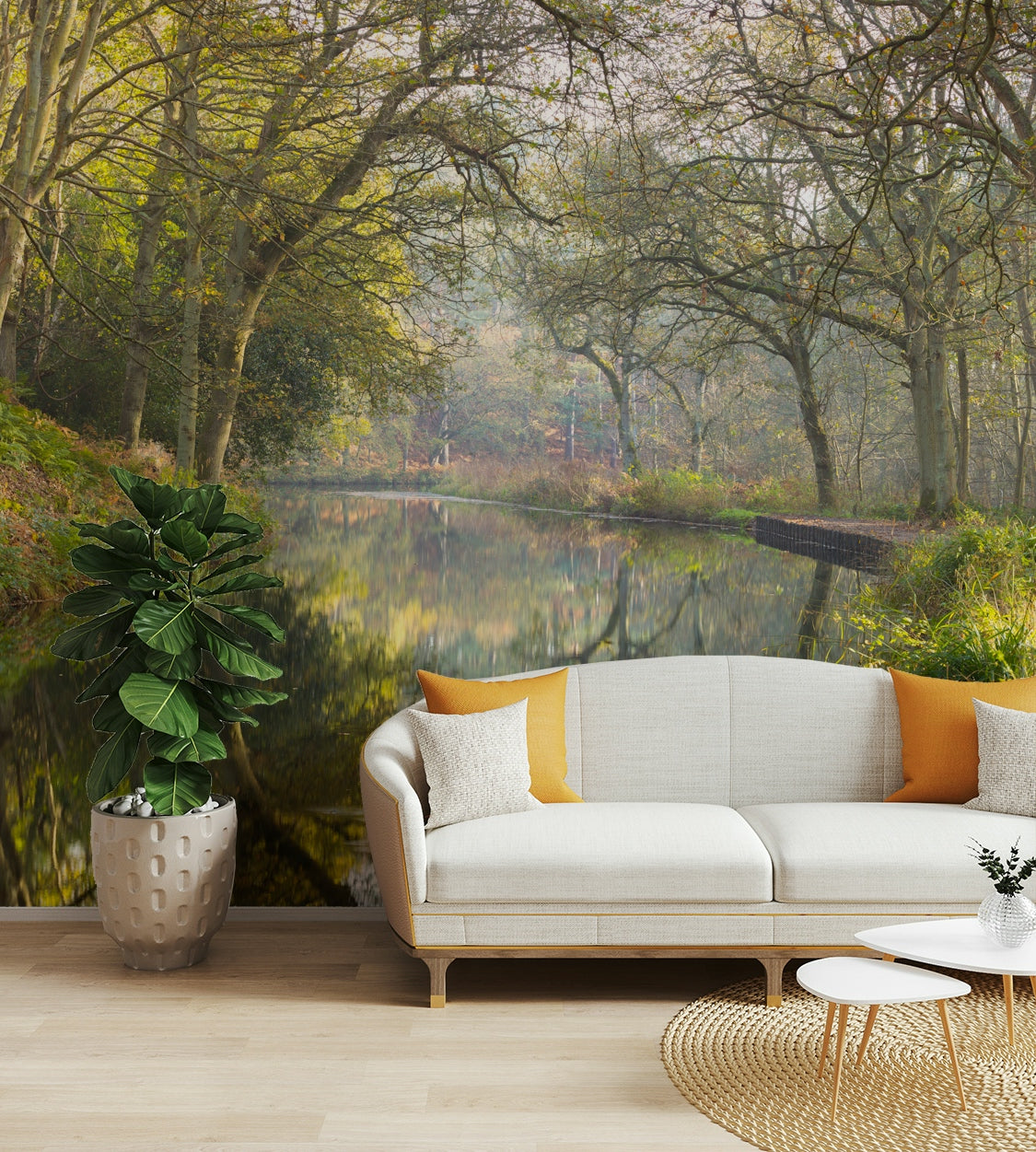 The trees have a detailed, realistic look.

