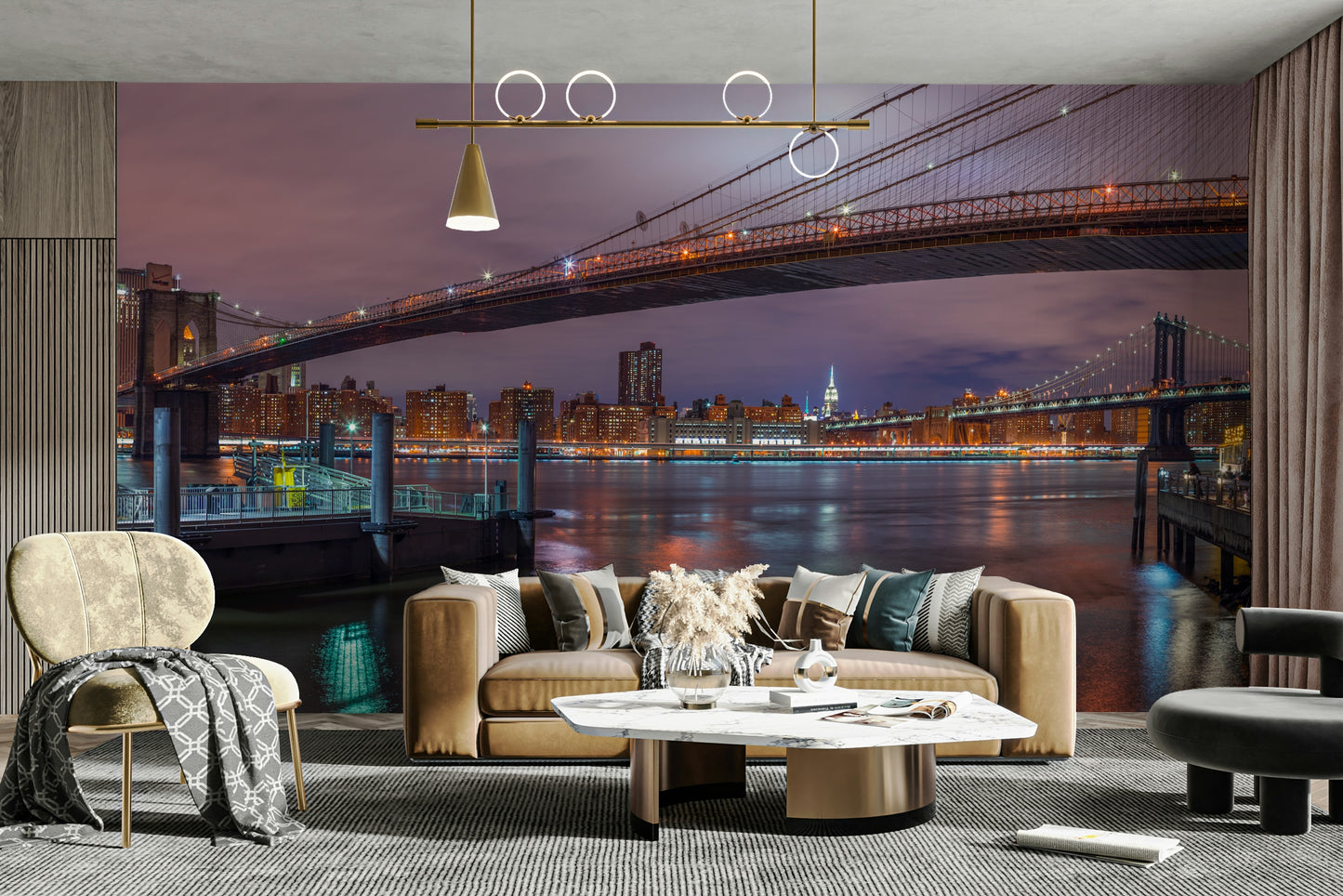 The style is energetic and feels very urban and luxurious.

