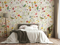 The design has a layered, artistic look with soft focus on some elements.

