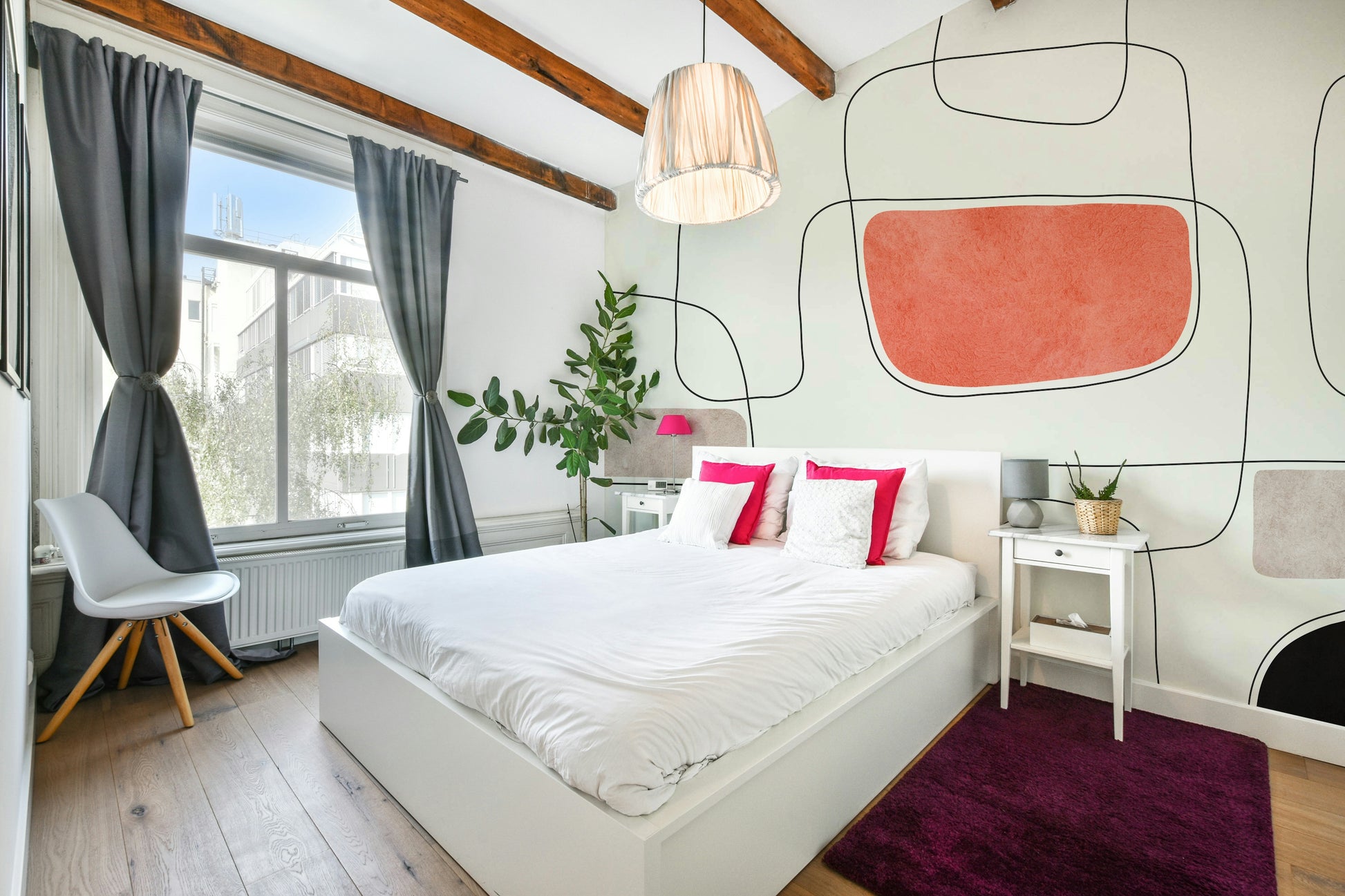 The design has a layered, blurred look with no sharp lines.

