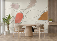 The design has a layered, blurred look with no sharp lines.

