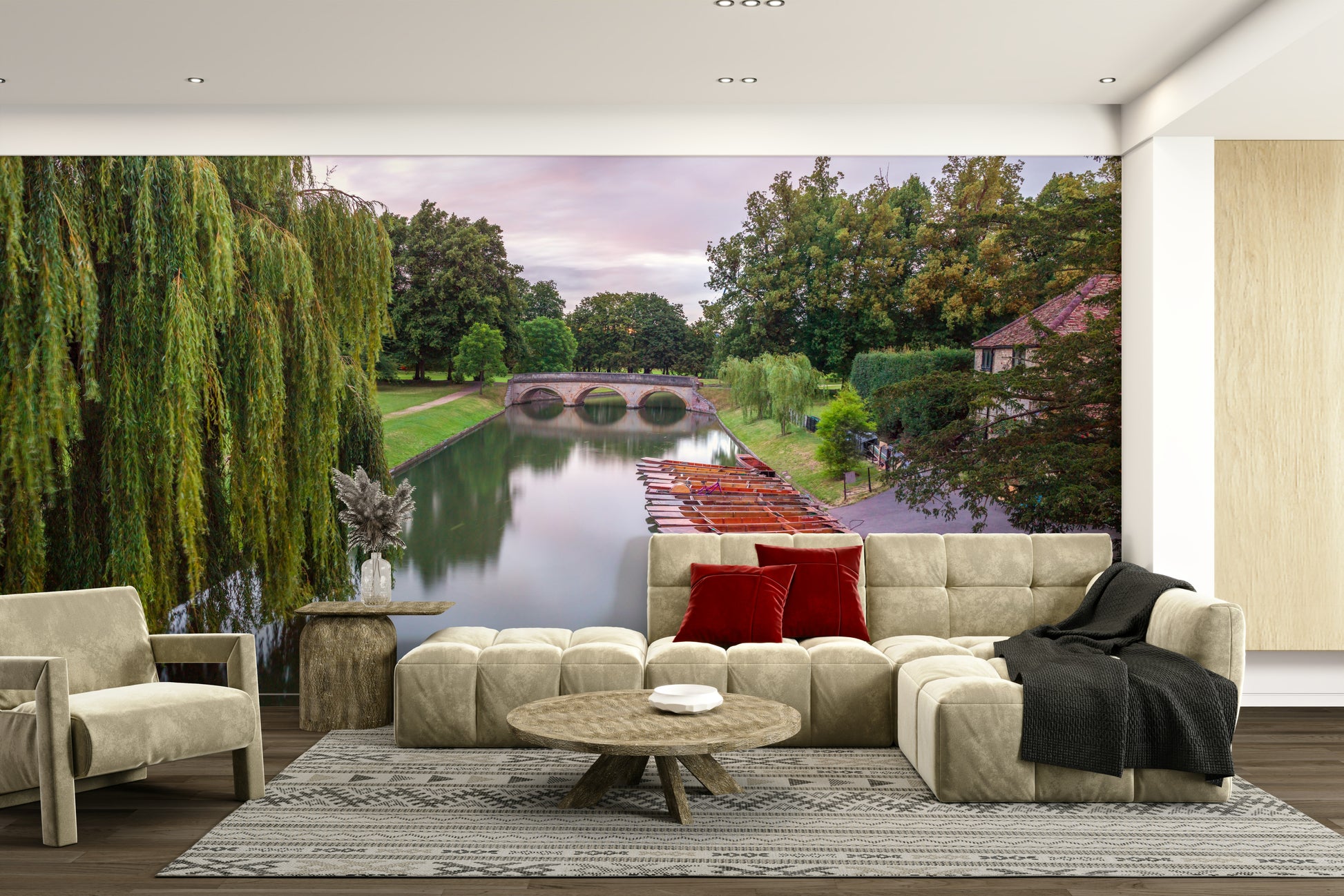 The style is peaceful and feels very connected to nature.

