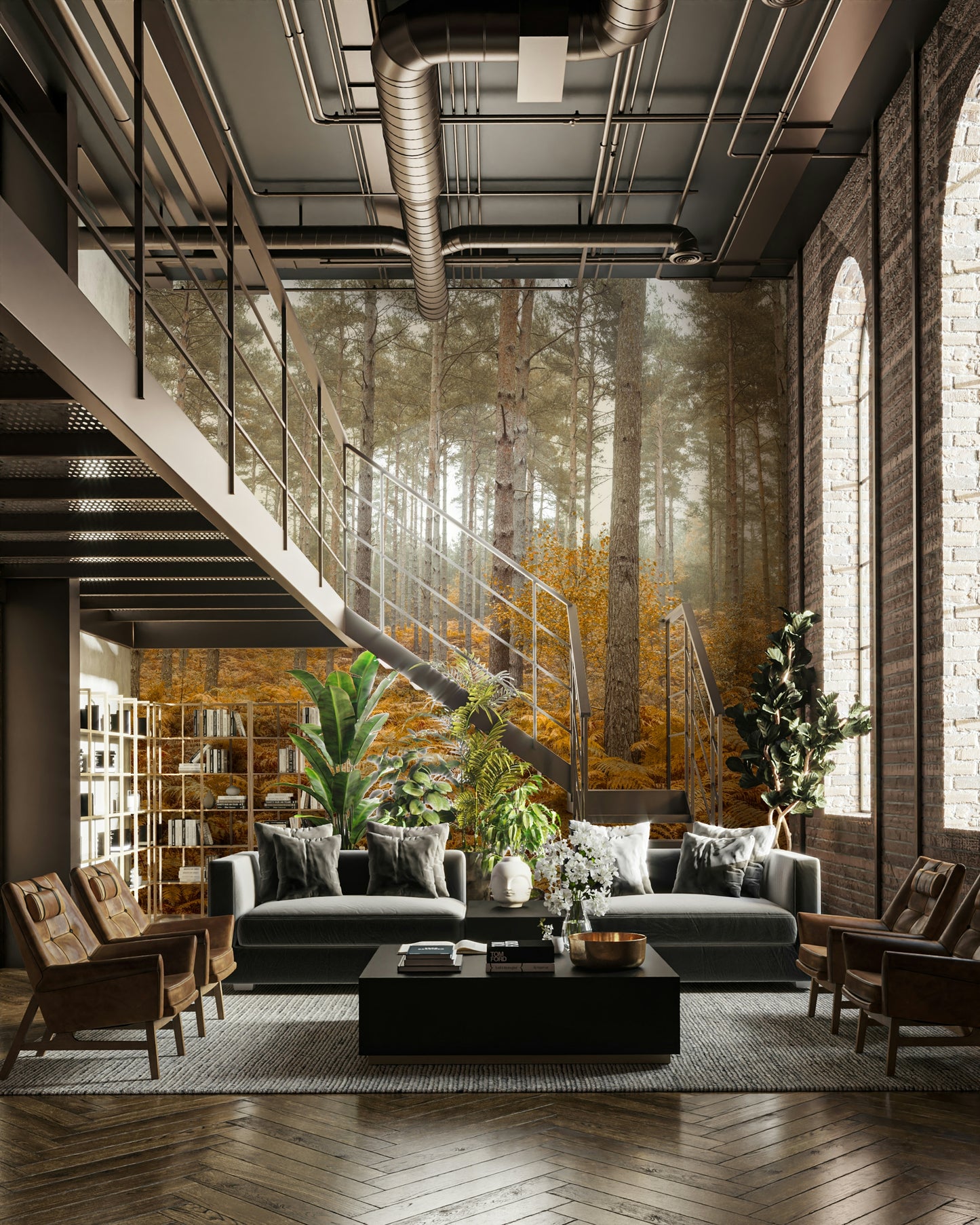 The style is peaceful and feels very connected to nature.

