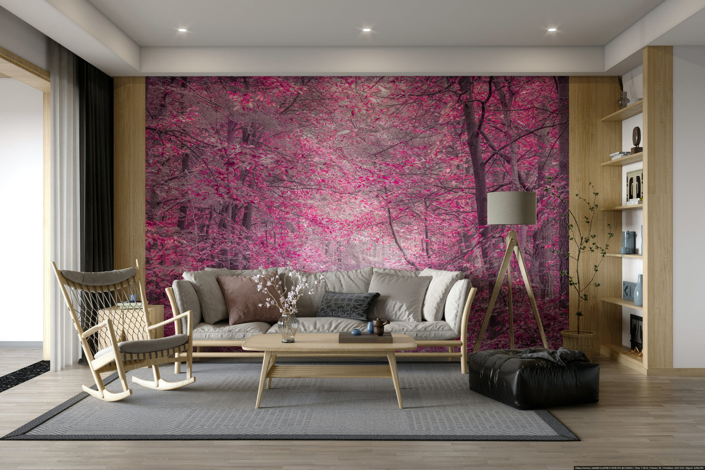 The feeling is whimsical, magical, and dreamlike.
