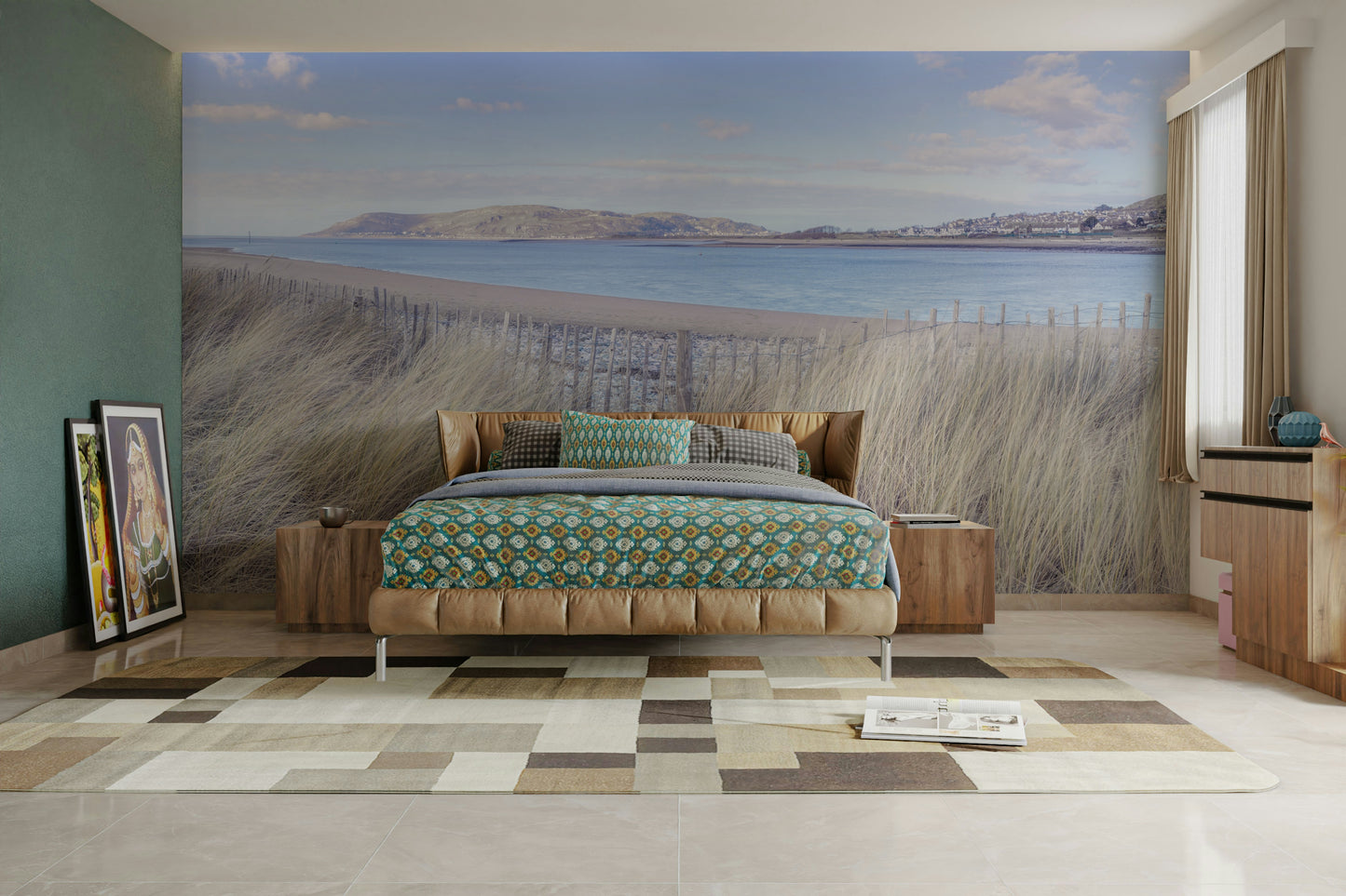 The design has a beautiful, elegant look.

