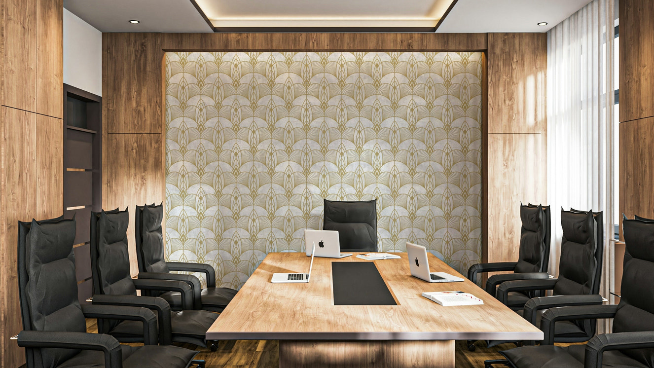 A seamless pattern for a living room or bedroom.

