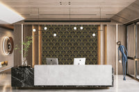 Wall decor with a luxurious, Art Deco style.

