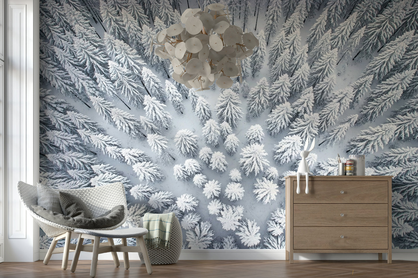 Winter's Embrace Wall Mural