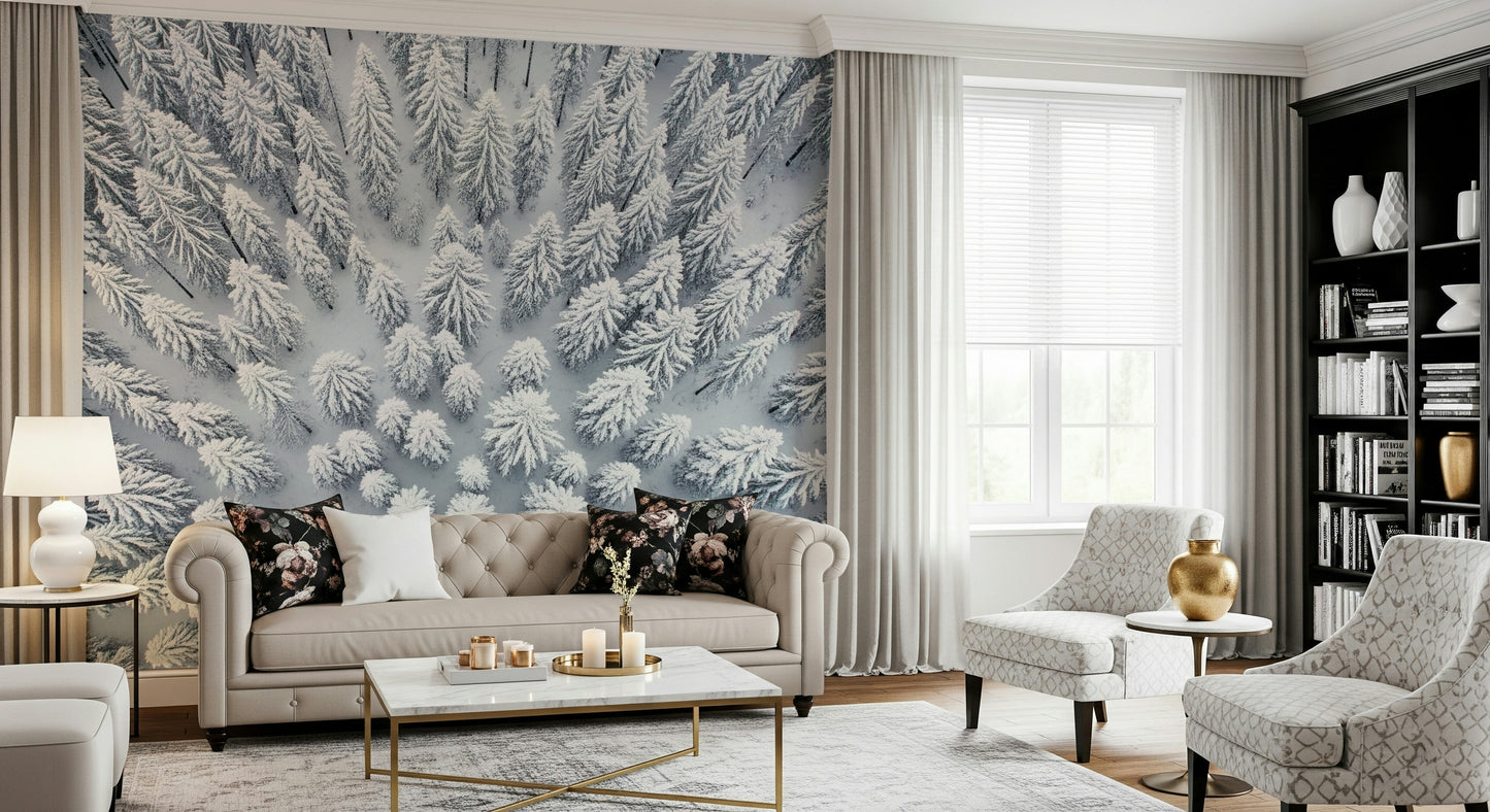 Winter's Embrace Wall Mural
