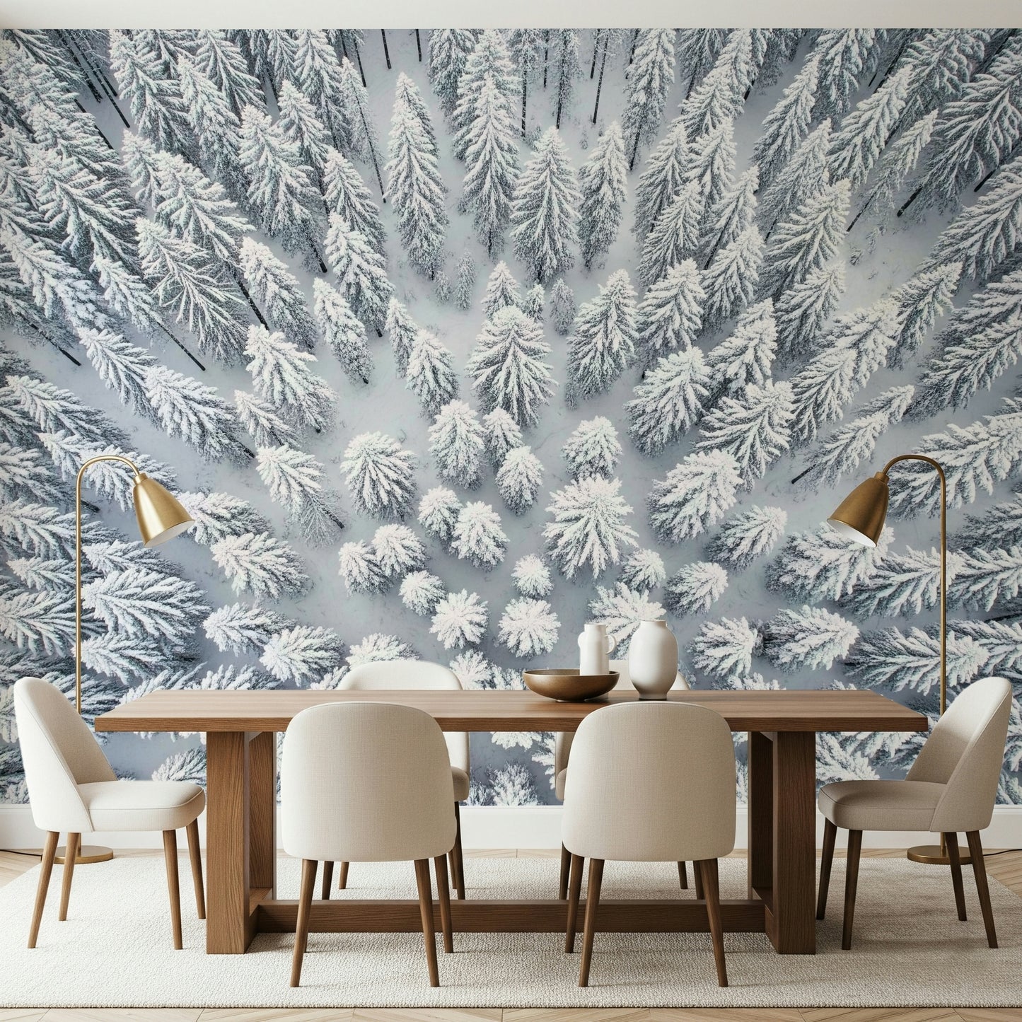 Winter's Embrace Wall Mural