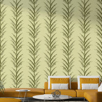 minimalist tropical leaf pattern


