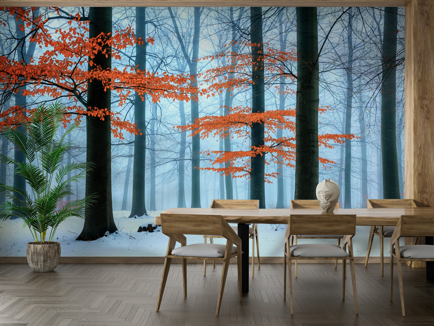 The overall feeling is one of peace, stillness, and quietness.
