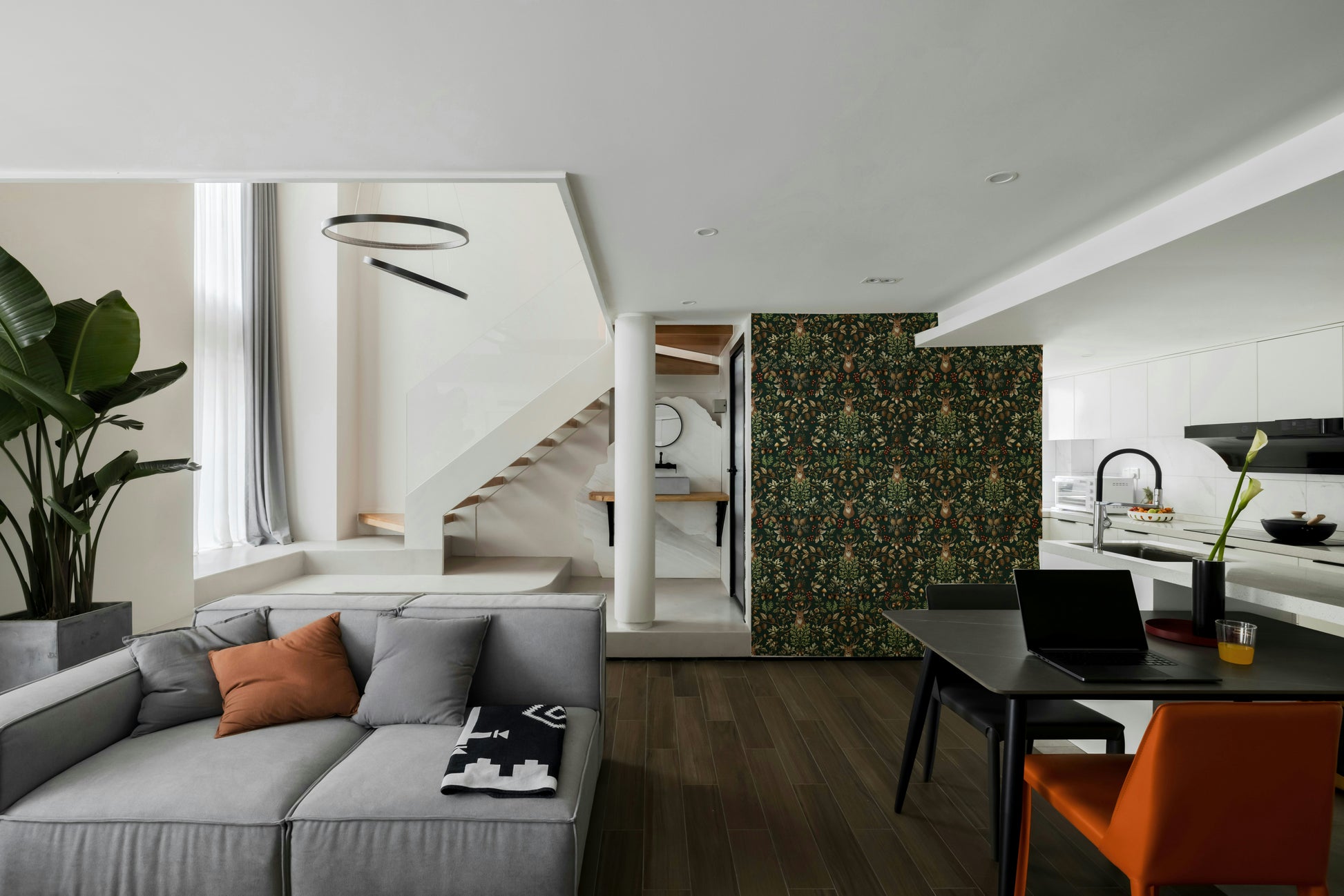 The look is sophisticated and very unique.
