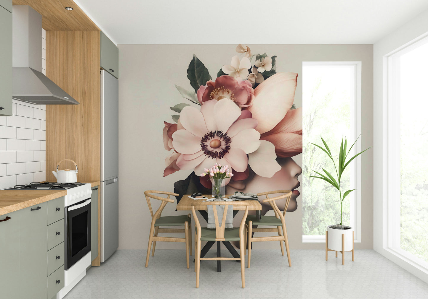 The overall feeling is one of romance, peace, and serenity.
