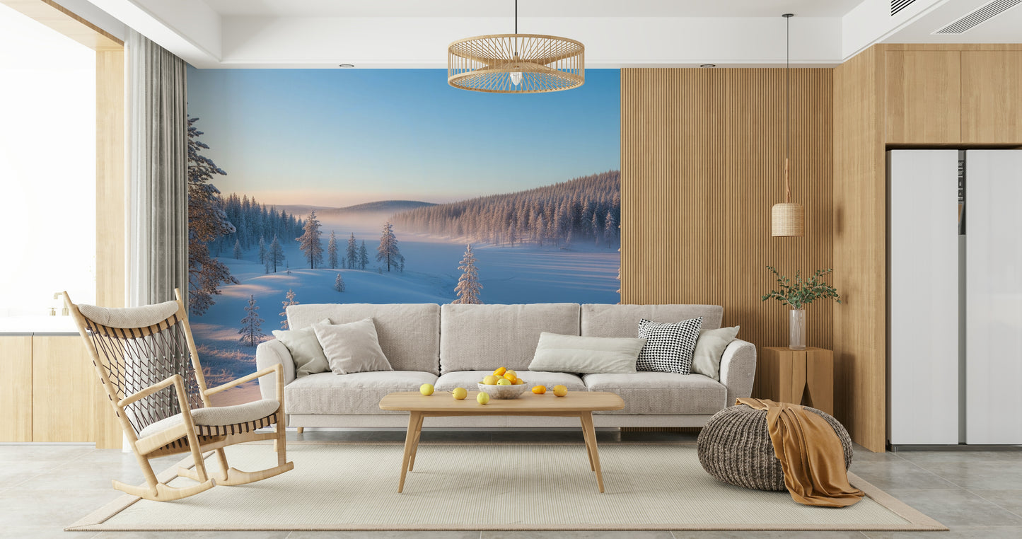 Winter's Calm Whisper Wall Mural