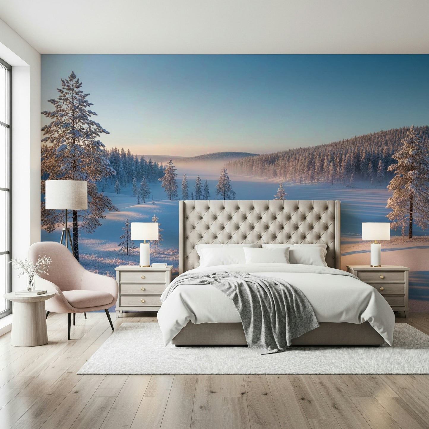 Winter's Calm Whisper Wall Mural