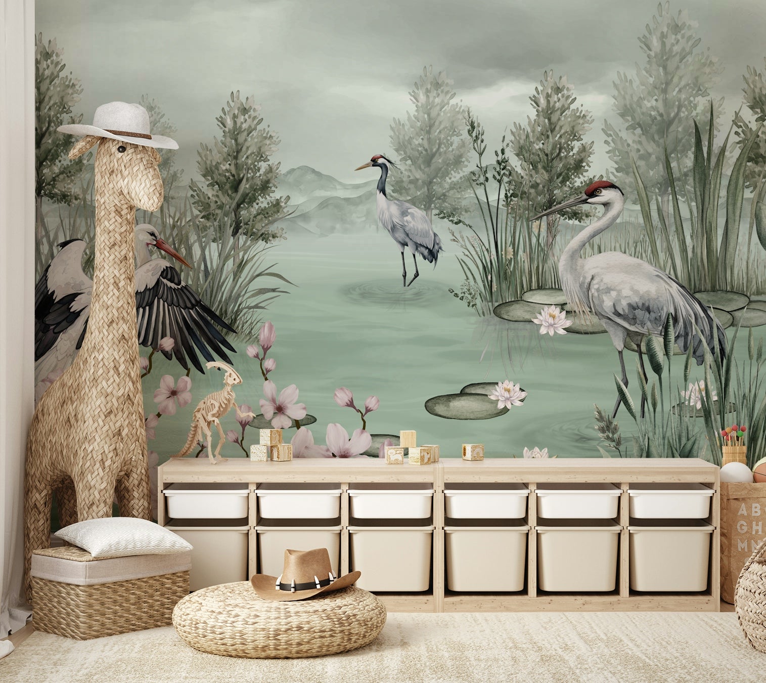 The image has a calm, tranquil mood.

