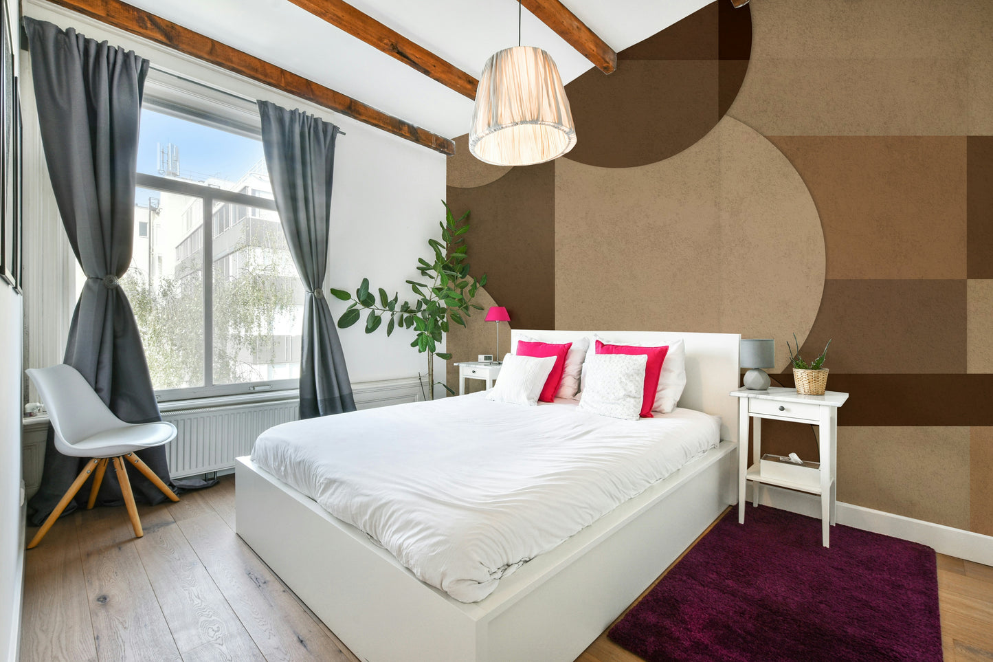 The composition is balanced and calming.

