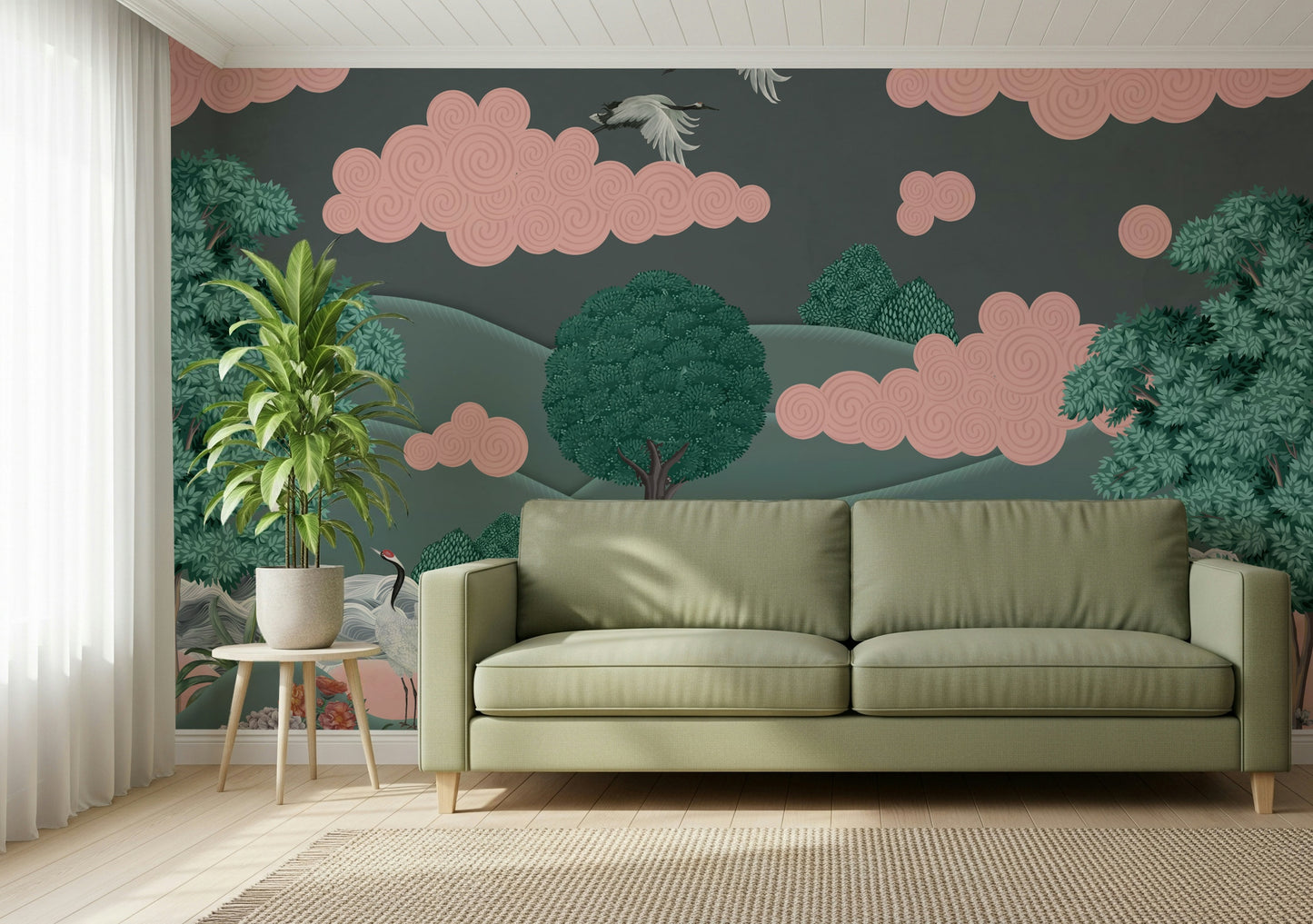 Crane's Dreamscape Wall Mural