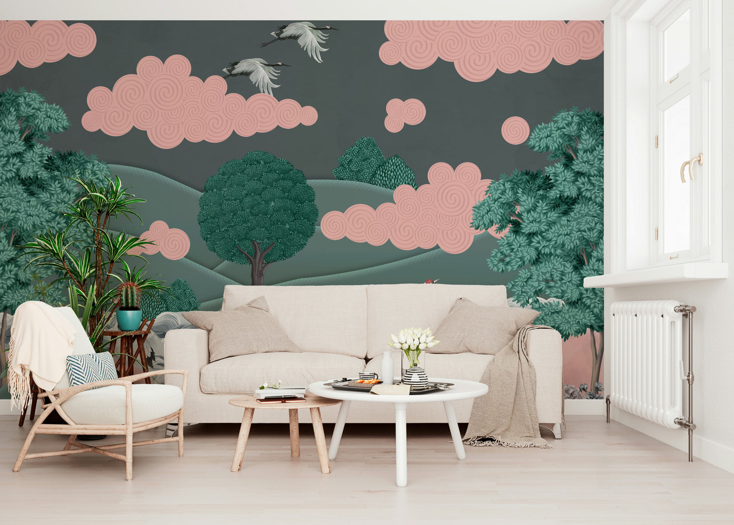 Crane's Dreamscape Wall Mural