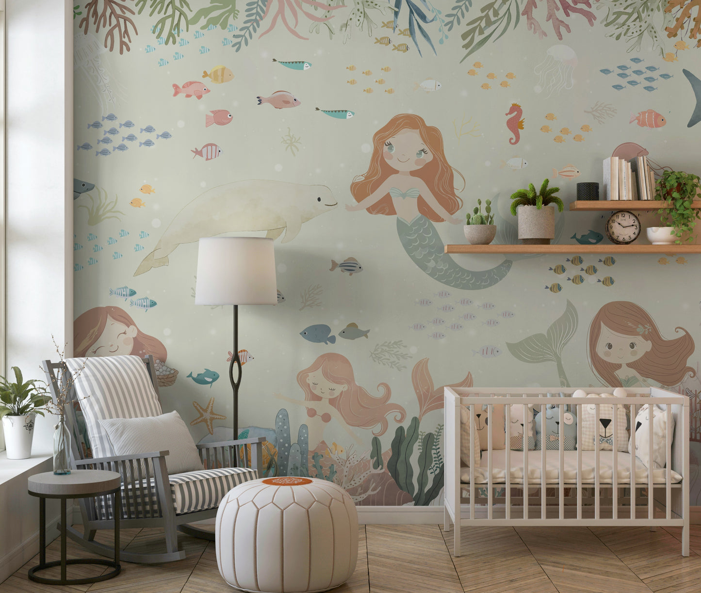 Ocean's Lullaby Wall Mural