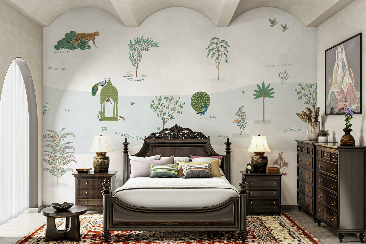 The overall feel is quiet and serene.

